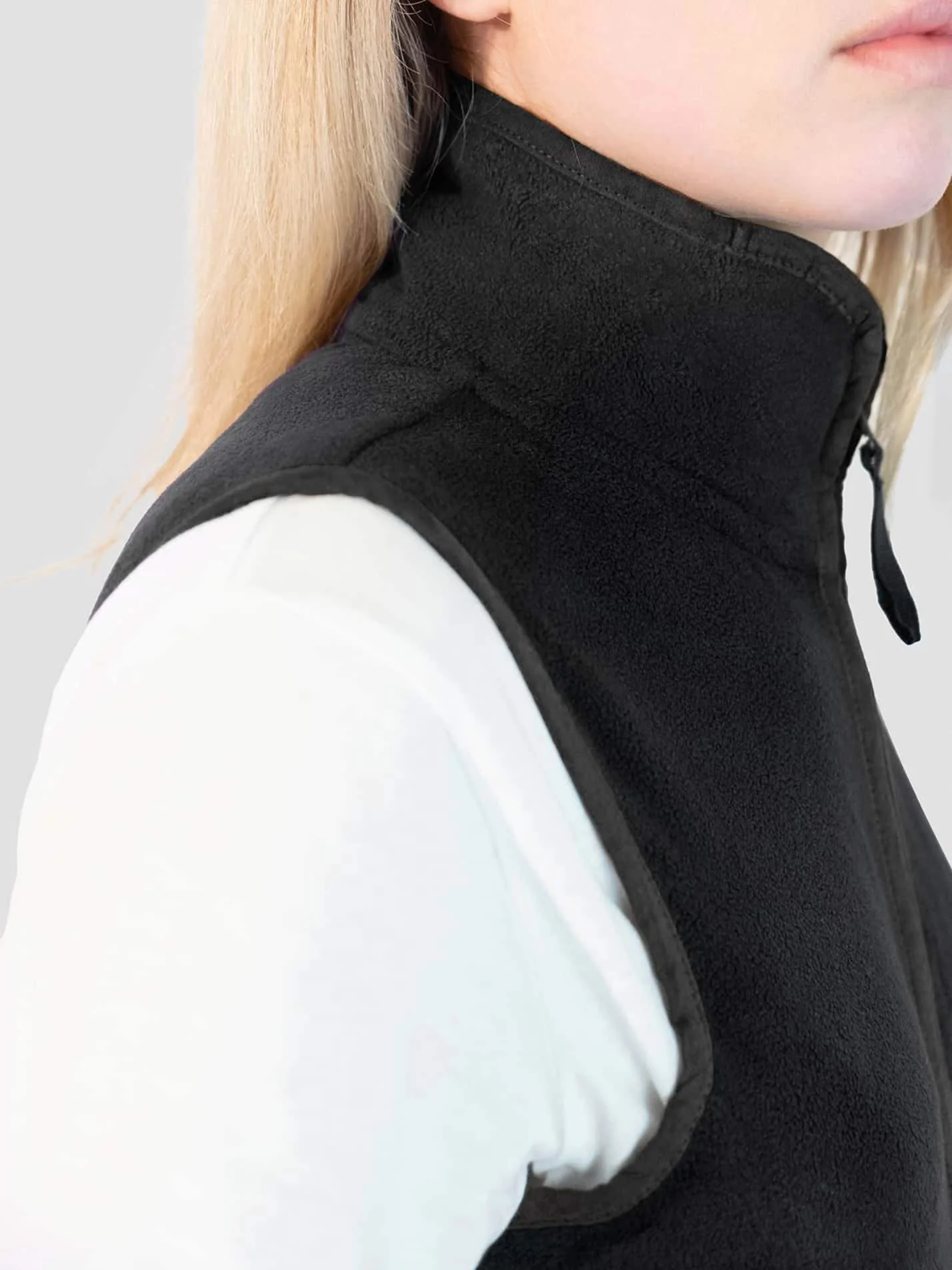 Lincoln College Oxford MCR Ladies Heritage Gilet Fleece - Image 8
