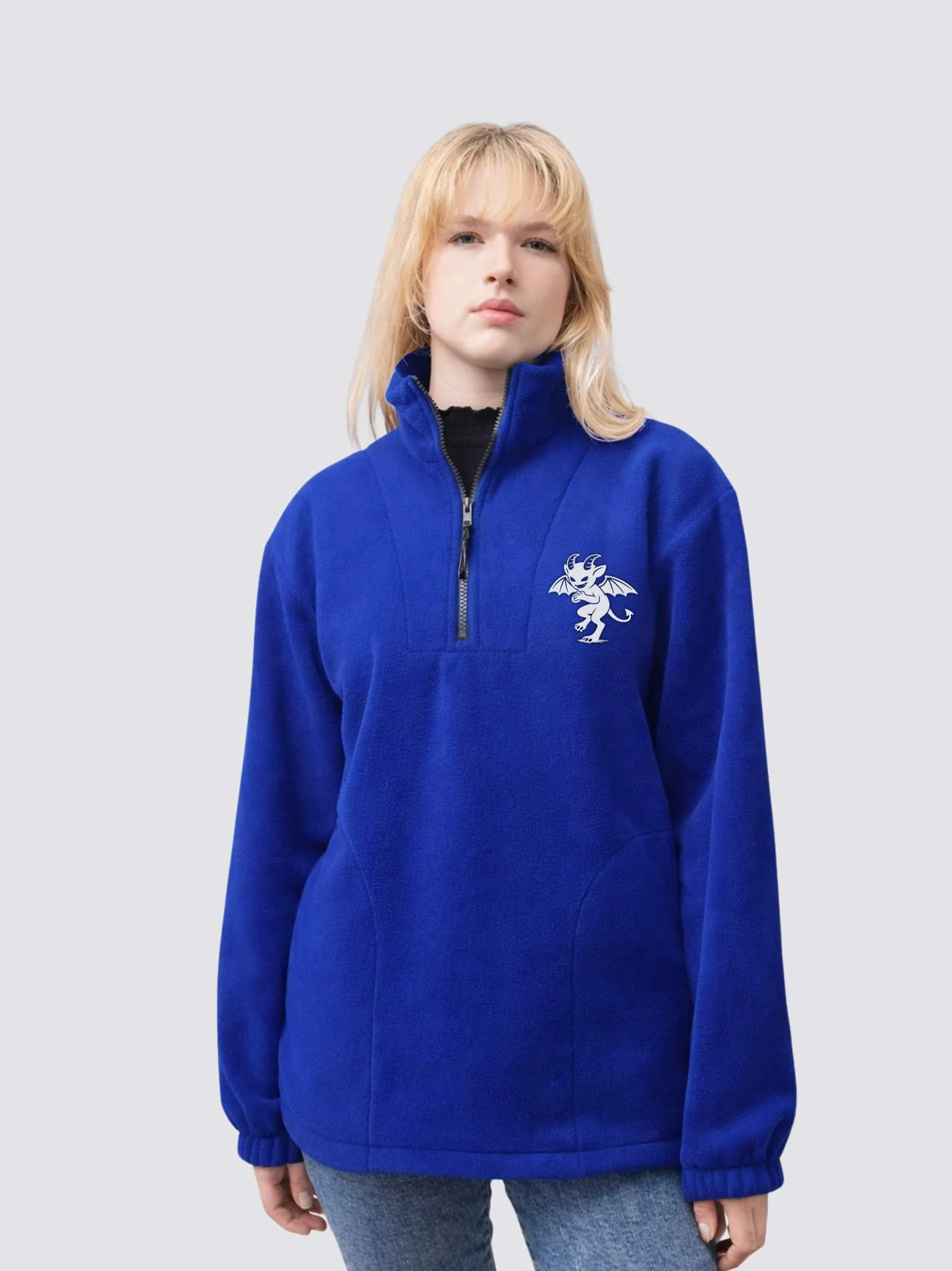 Lincoln College Oxford MCR - The Imp Collection Unisex 1/4 Zip Fleece