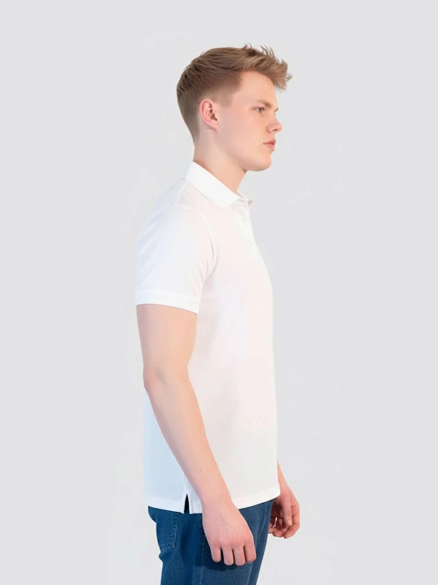 Liverpool Veterinary Society Sustainable Men's Polo Shirt - Image 2