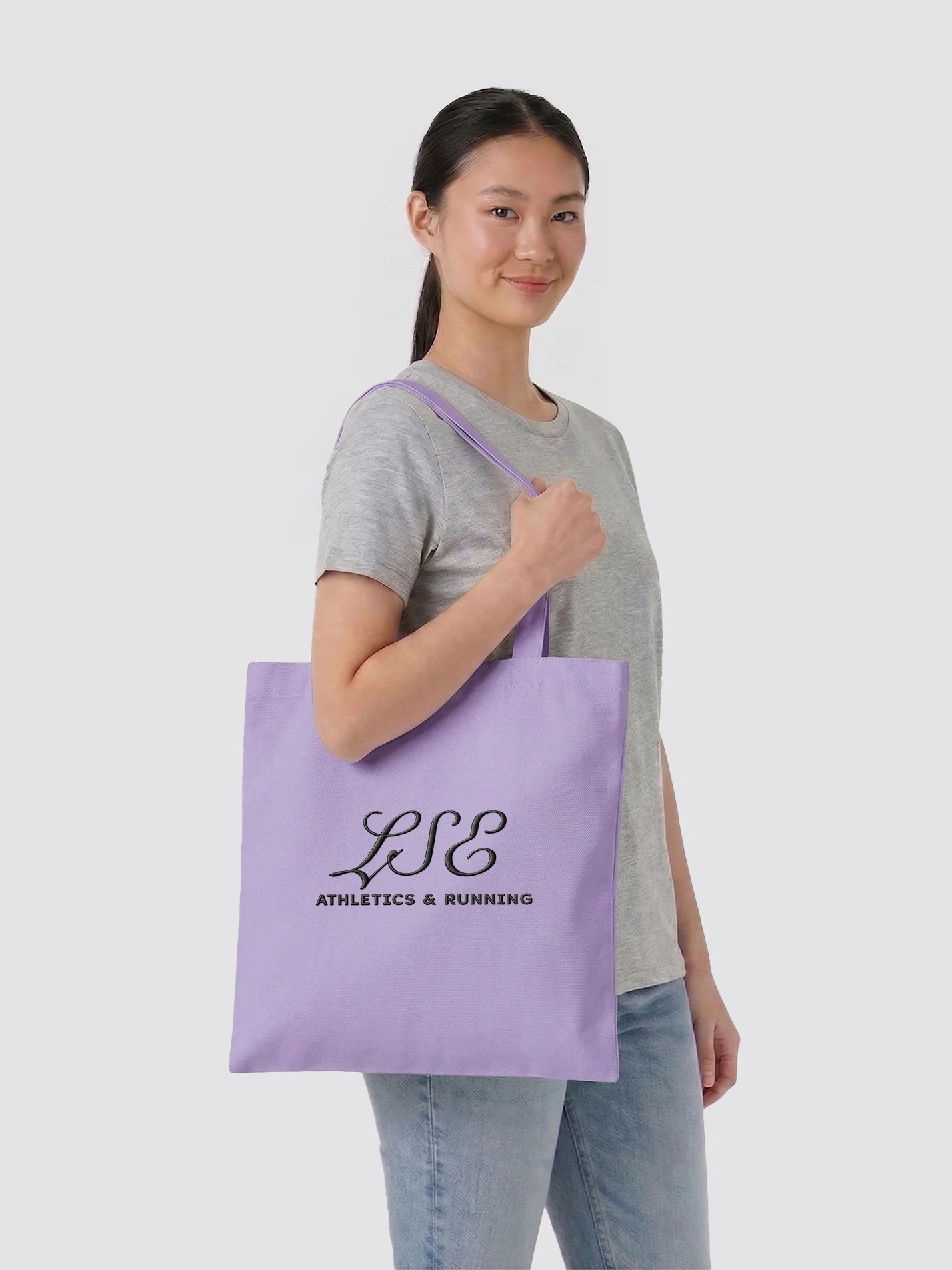 LSE Athletics & Running Heritage Cotton Tote Bag - Image 2