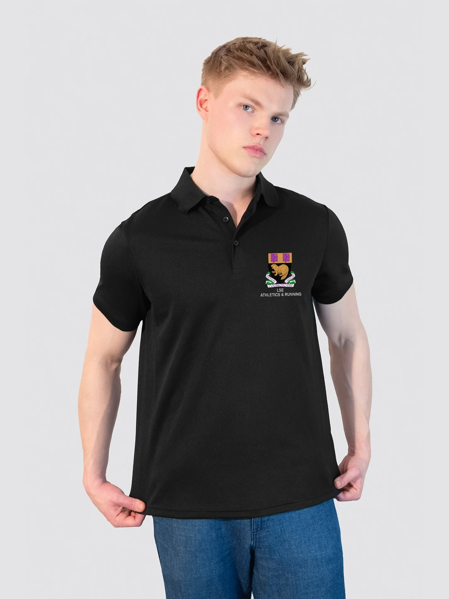 LSE Athletics & Running Sustainable Men's Polo Shirt