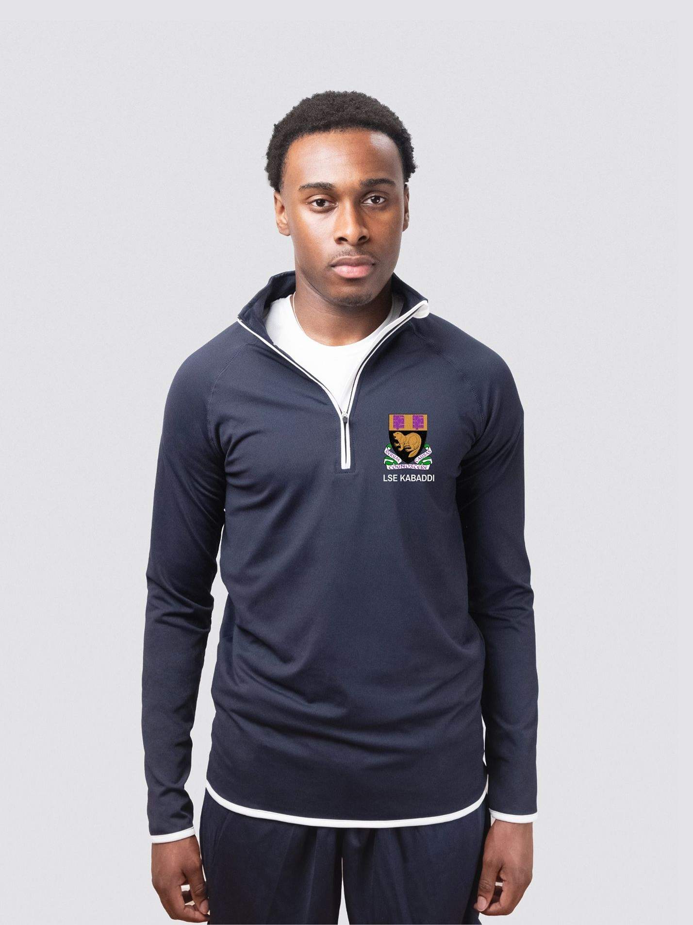 LSE KABADDI Men's Performance 1/4 Zip Sweatshirt