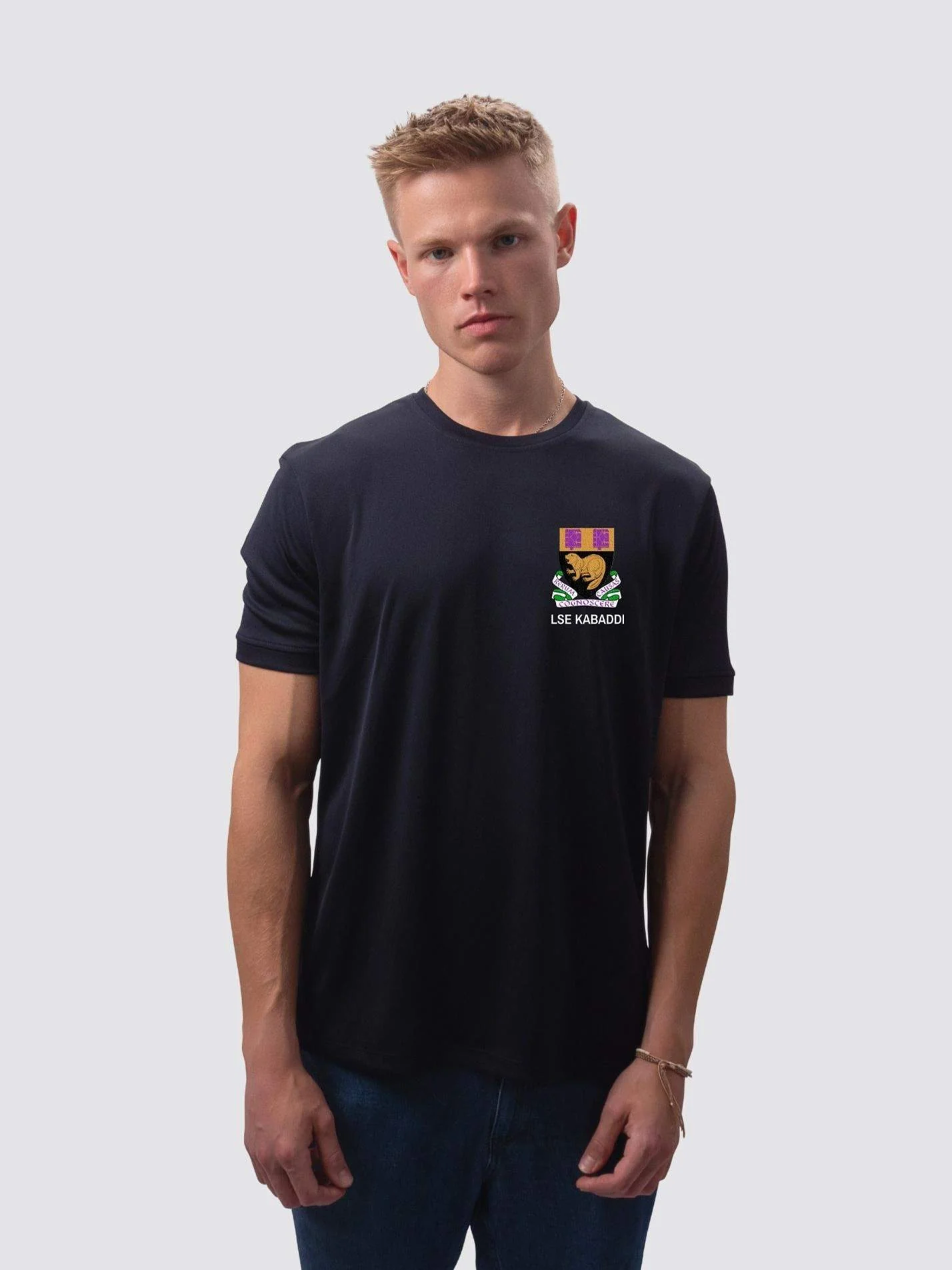 LSE KABADDI Sustainable Men's Performance T-Shirt - Image 3