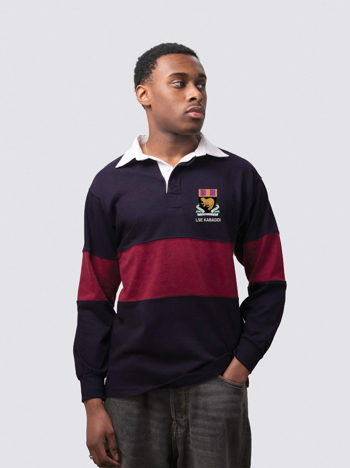 LSE KABADDI Unisex Panelled Rugby Shirt