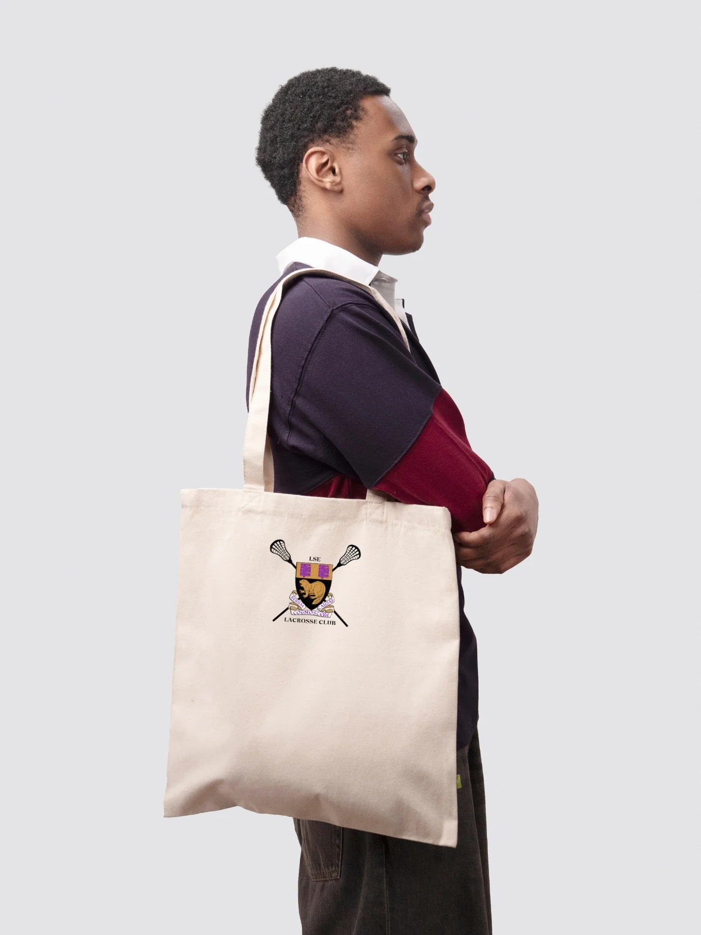 LSE Lacrosse Club Organic Cotton Tote Bag