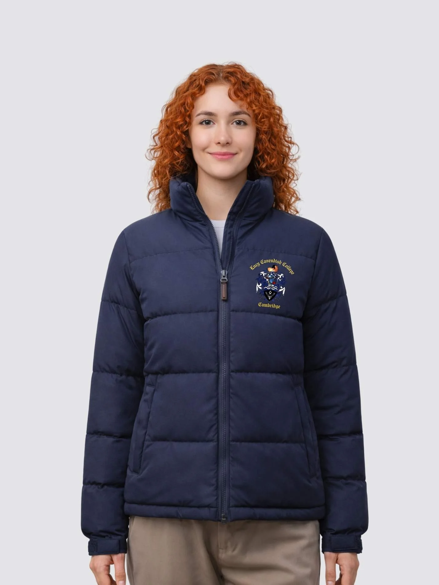 Lucy Cavendish College Cambridge JCR Ladies Puffer Jacket - Image 5