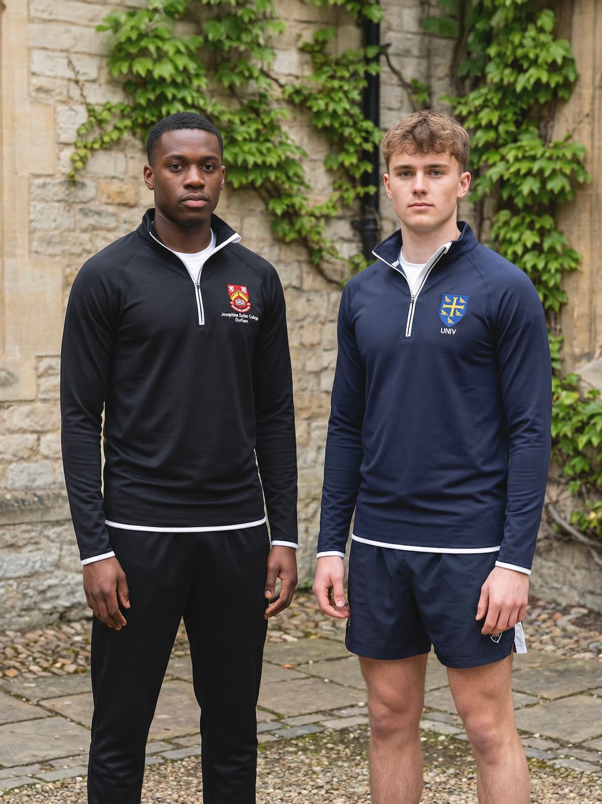 Lucy Cavendish College Cambridge MCR Men's Performance 1/4 Zip Sweatshirt - Image 2