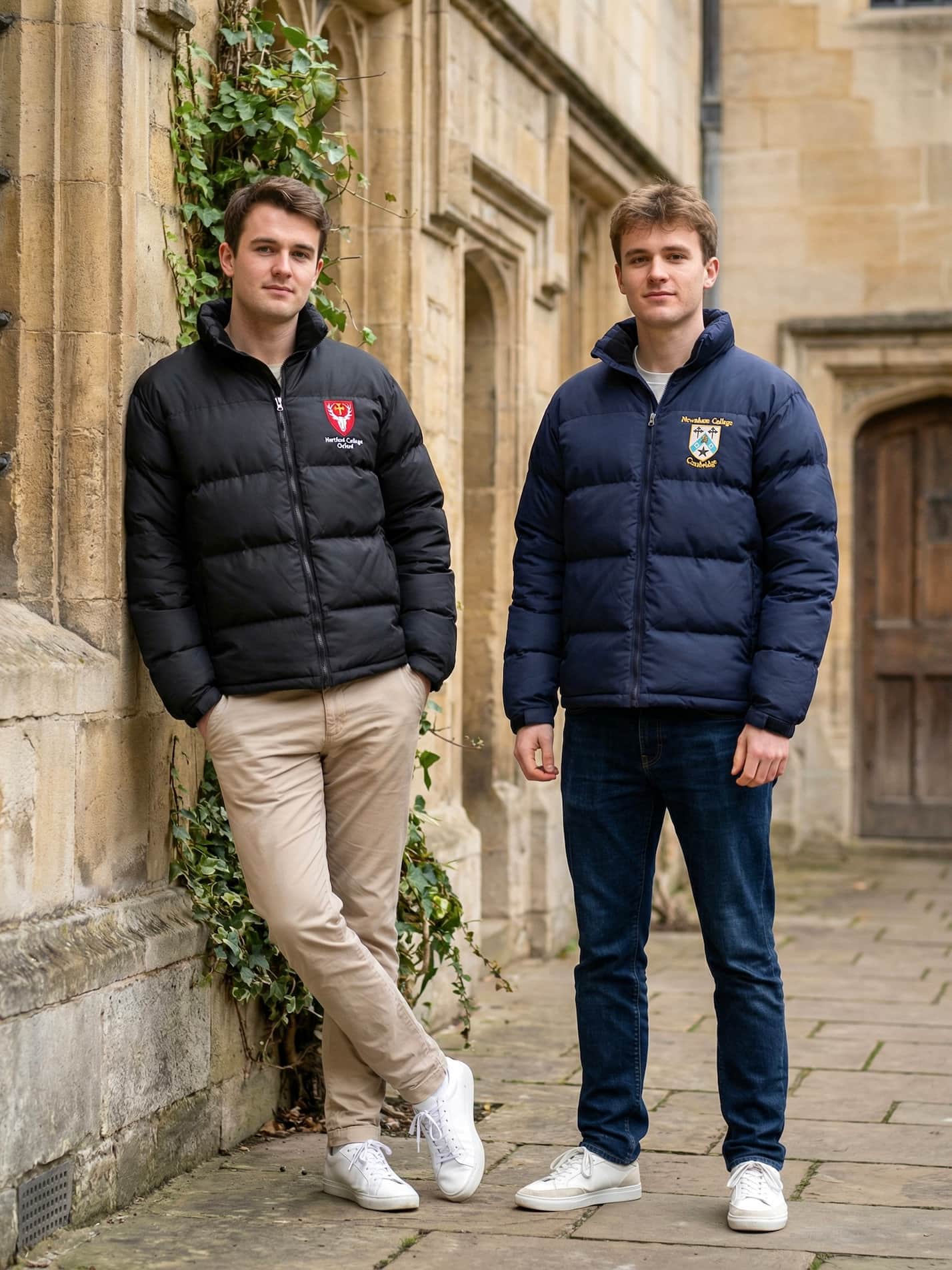 Jesus College Oxford MCR Men's Puffer Jacket - Image 3
