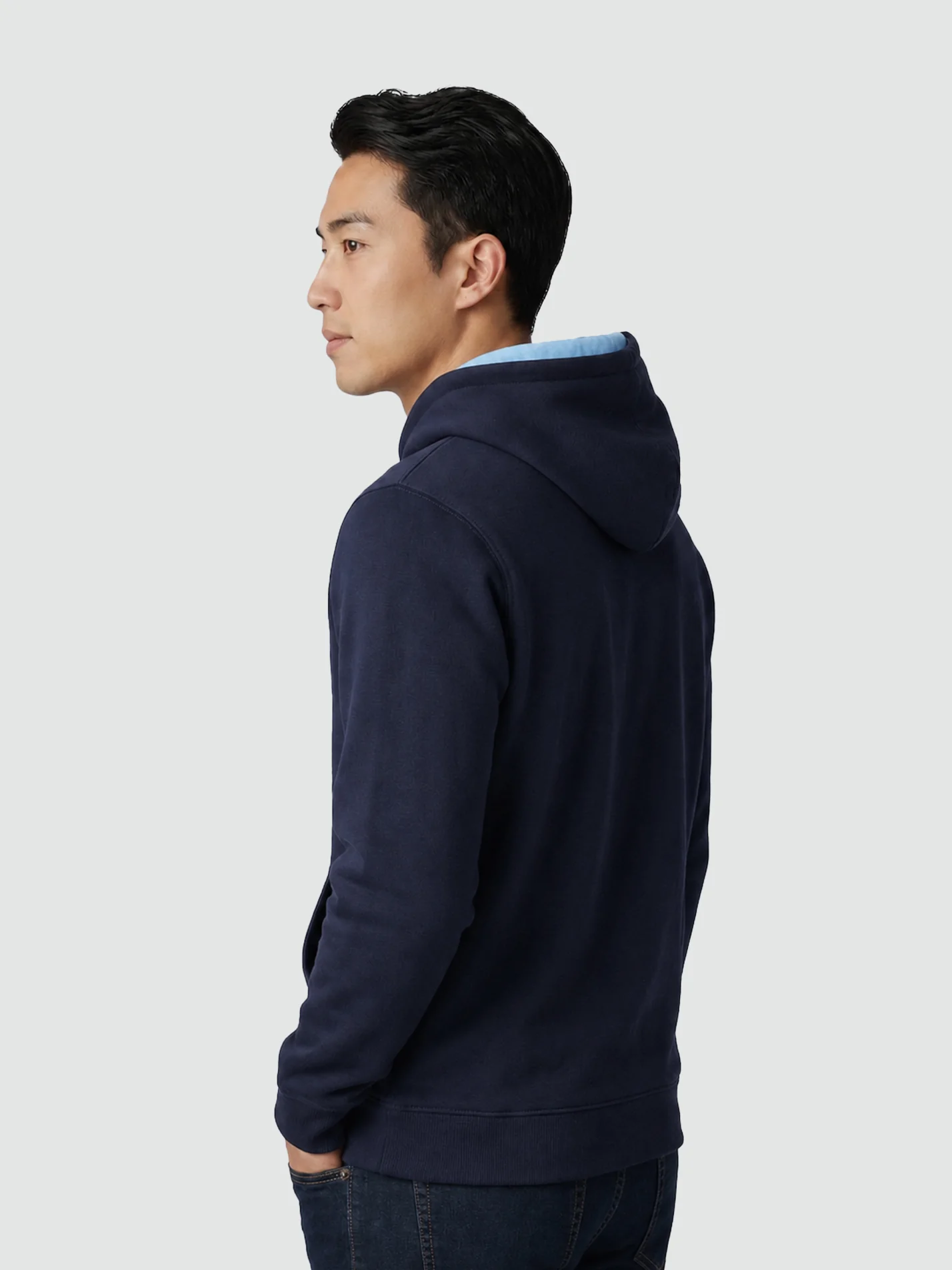 Ludwig Institute Cancer Research | Oxford Branch Contrast Hoodie - Image 4