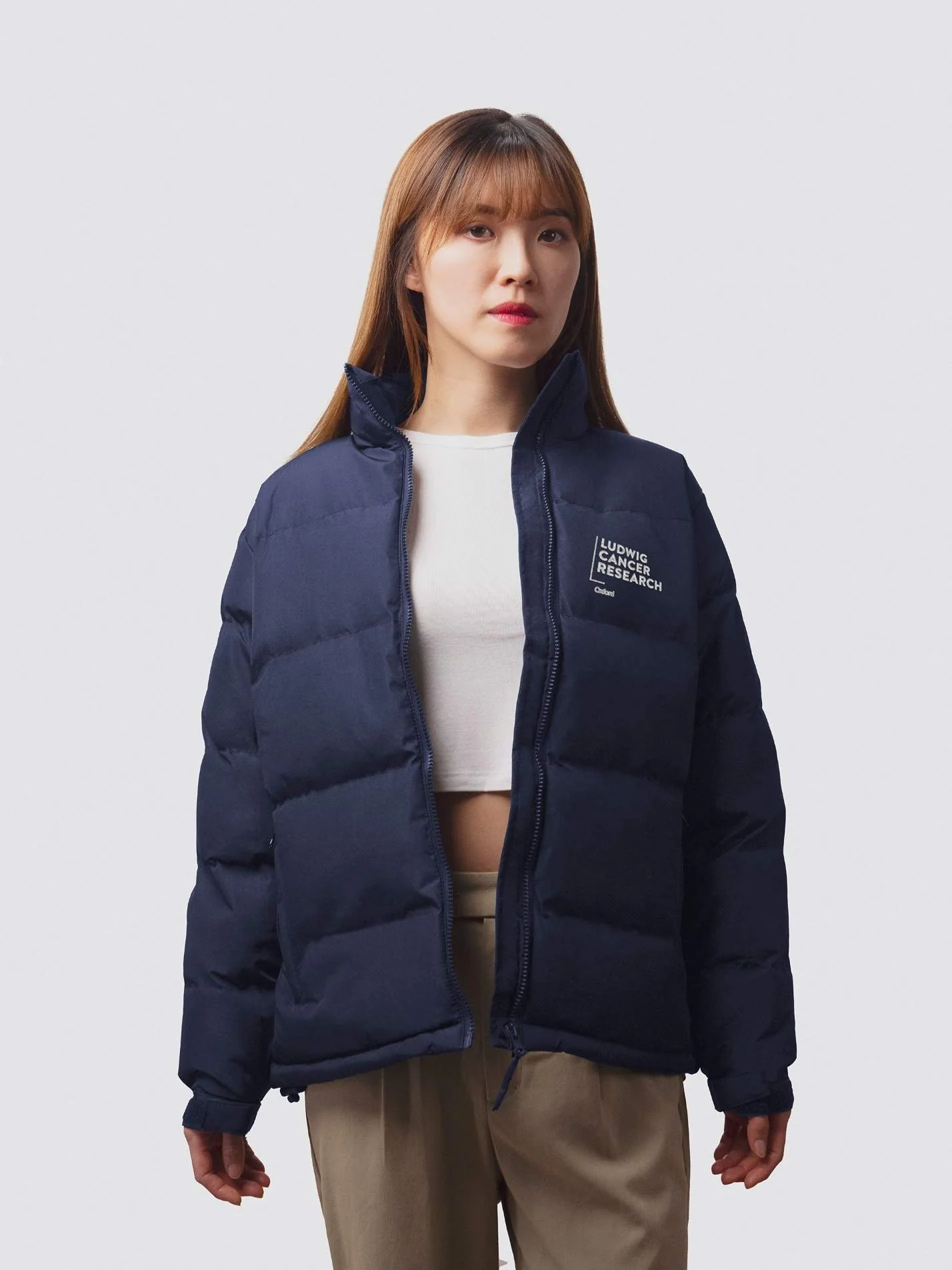 Ludwig Institute Cancer Research | Oxford Branch Ladies Puffer Jacket - Image 4