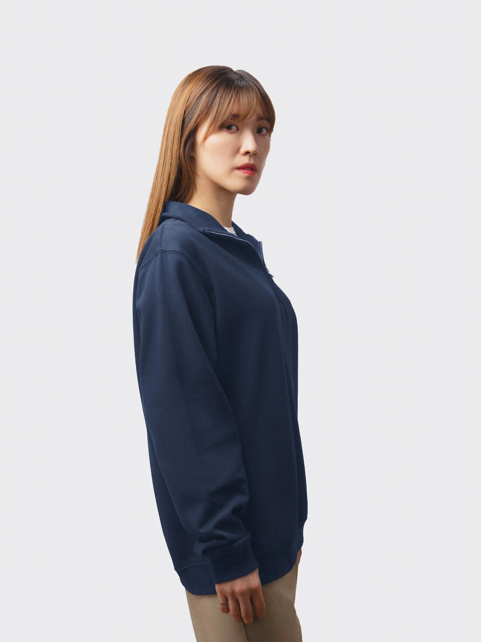 LULS Netball 1/4 Zip Sweatshirt - Image 3