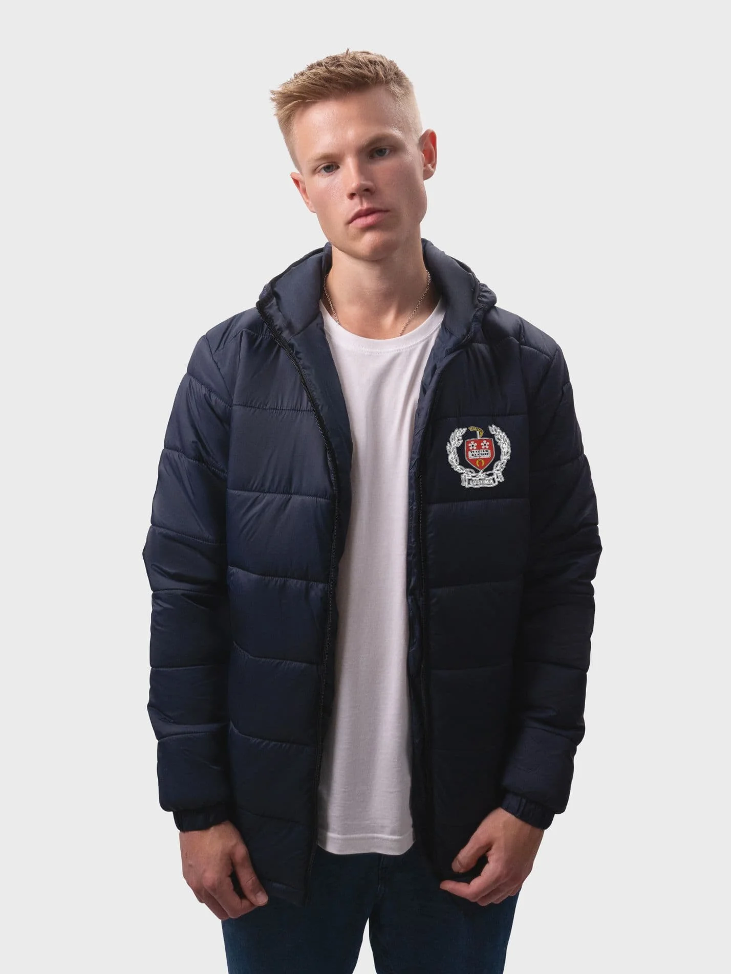 LUSUMA Sustainable Unisex Hooded Puffer Jacket - Image 5