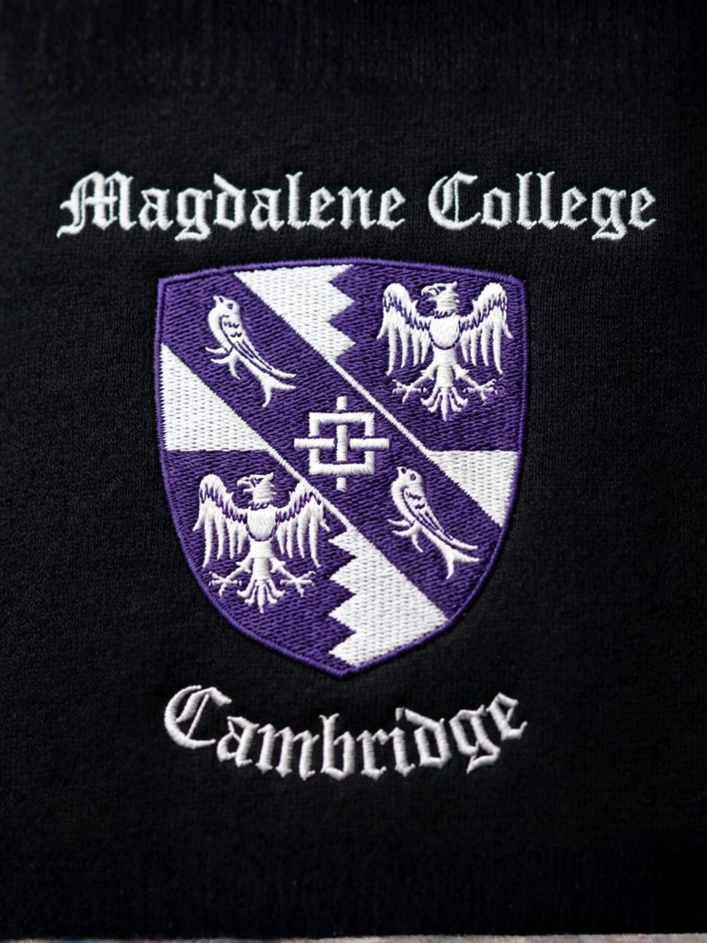 Magdalene College Cambridge Contrast Hoodie - Image 3