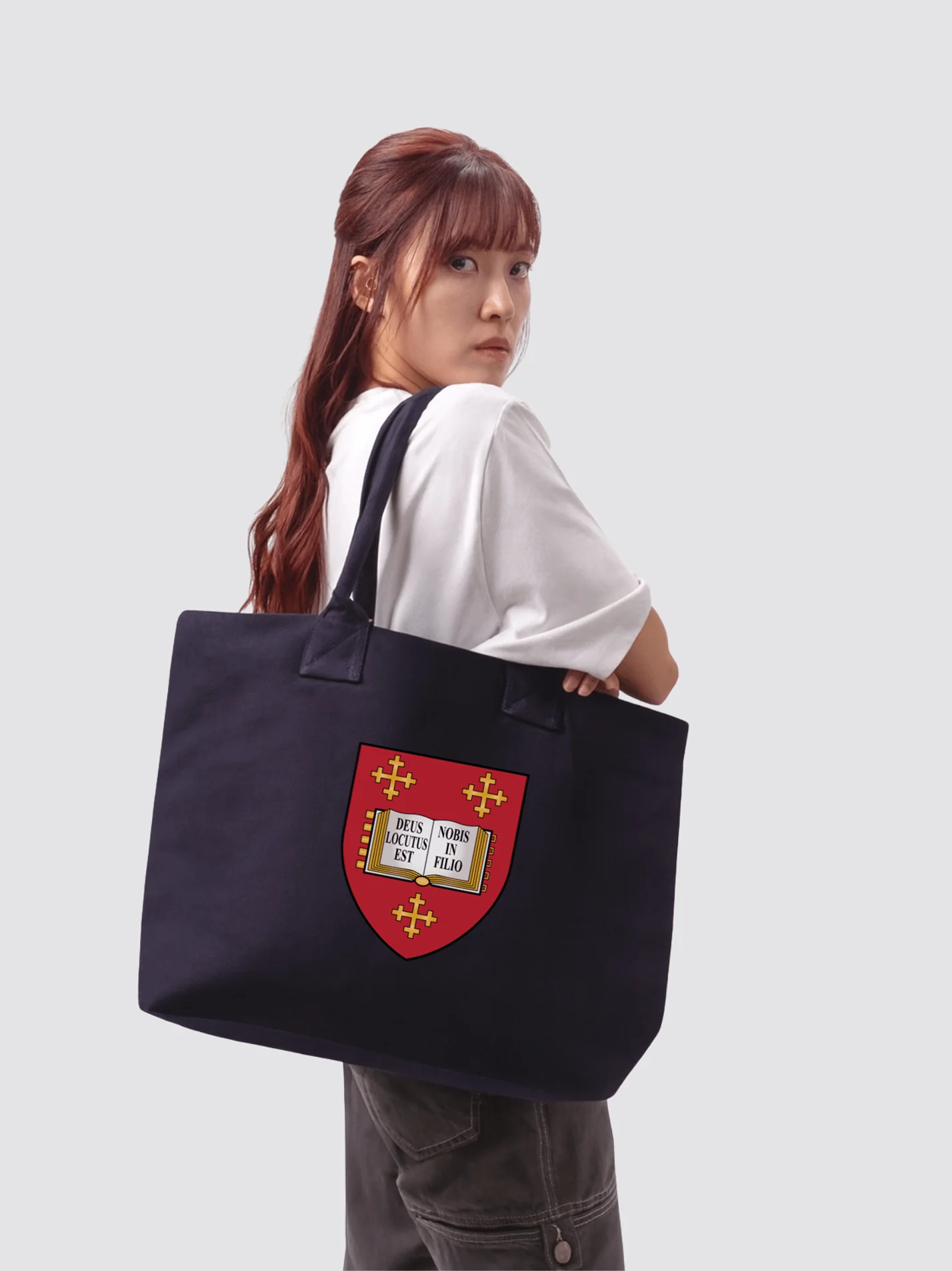Mansfield College Oxford Cotton Canvas Printed Shopper Bag - Image 2