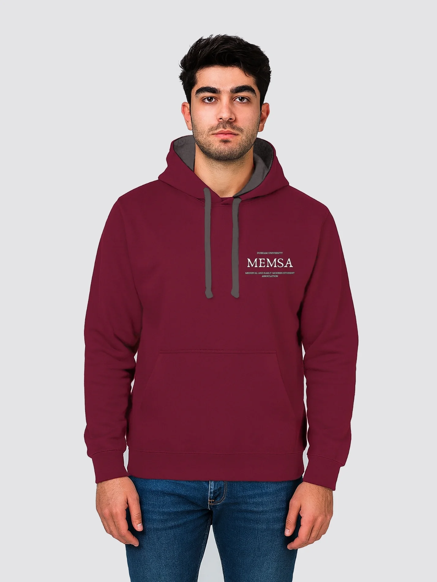 Memsa - Durham University Contrast Hoodie - Image 3