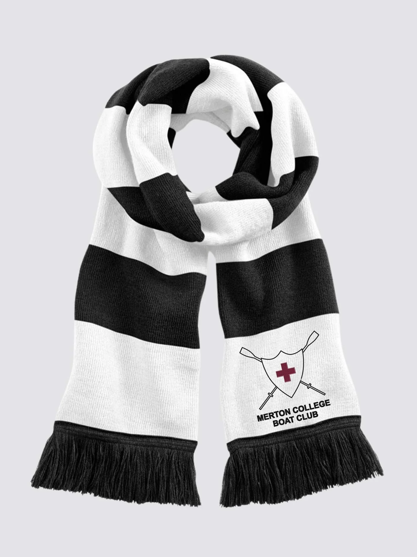 Merton College Boat Club Striped Scarf