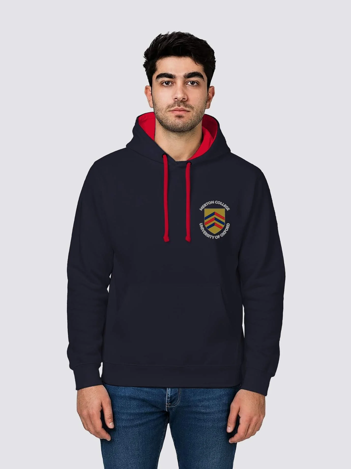 Merton College Oxford JCR Contrast Hoodie