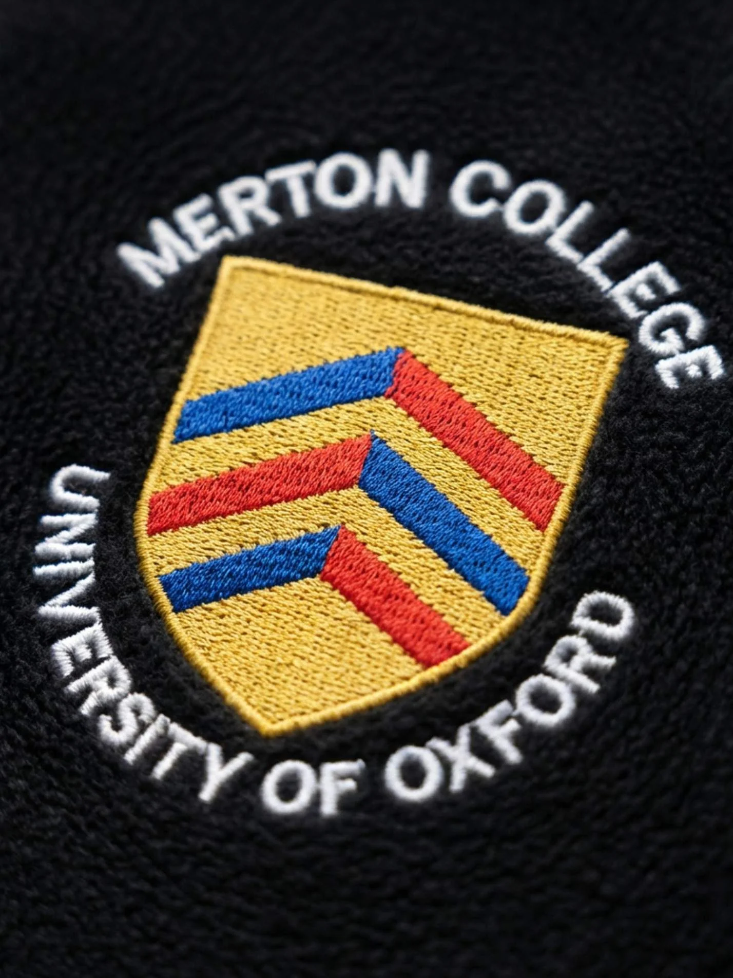 Merton College Oxford JCR Unisex 1/4 Zip Fleece - Image 3