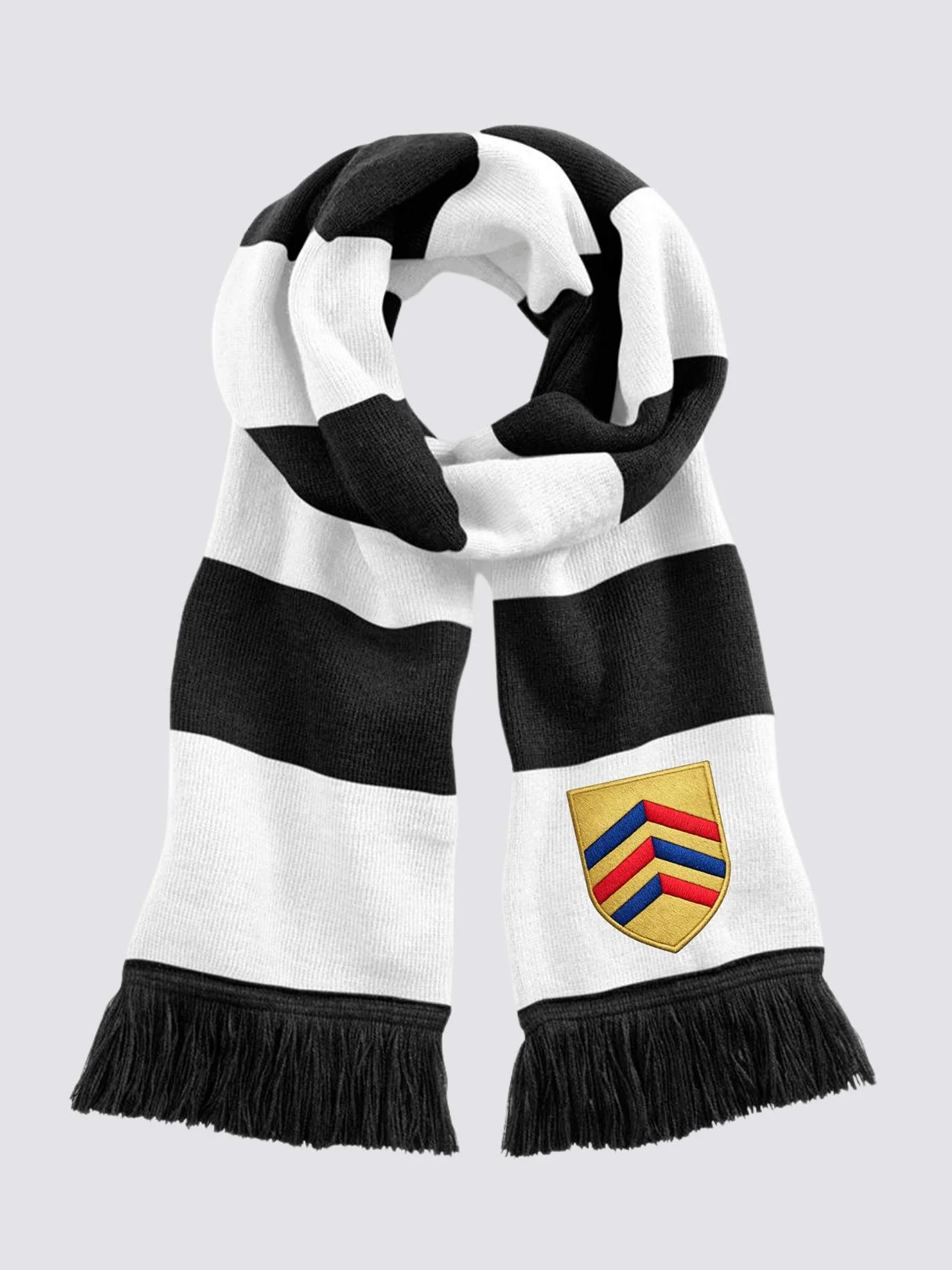 Merton College Oxford MCR Oxford Striped Scarf - Image 2