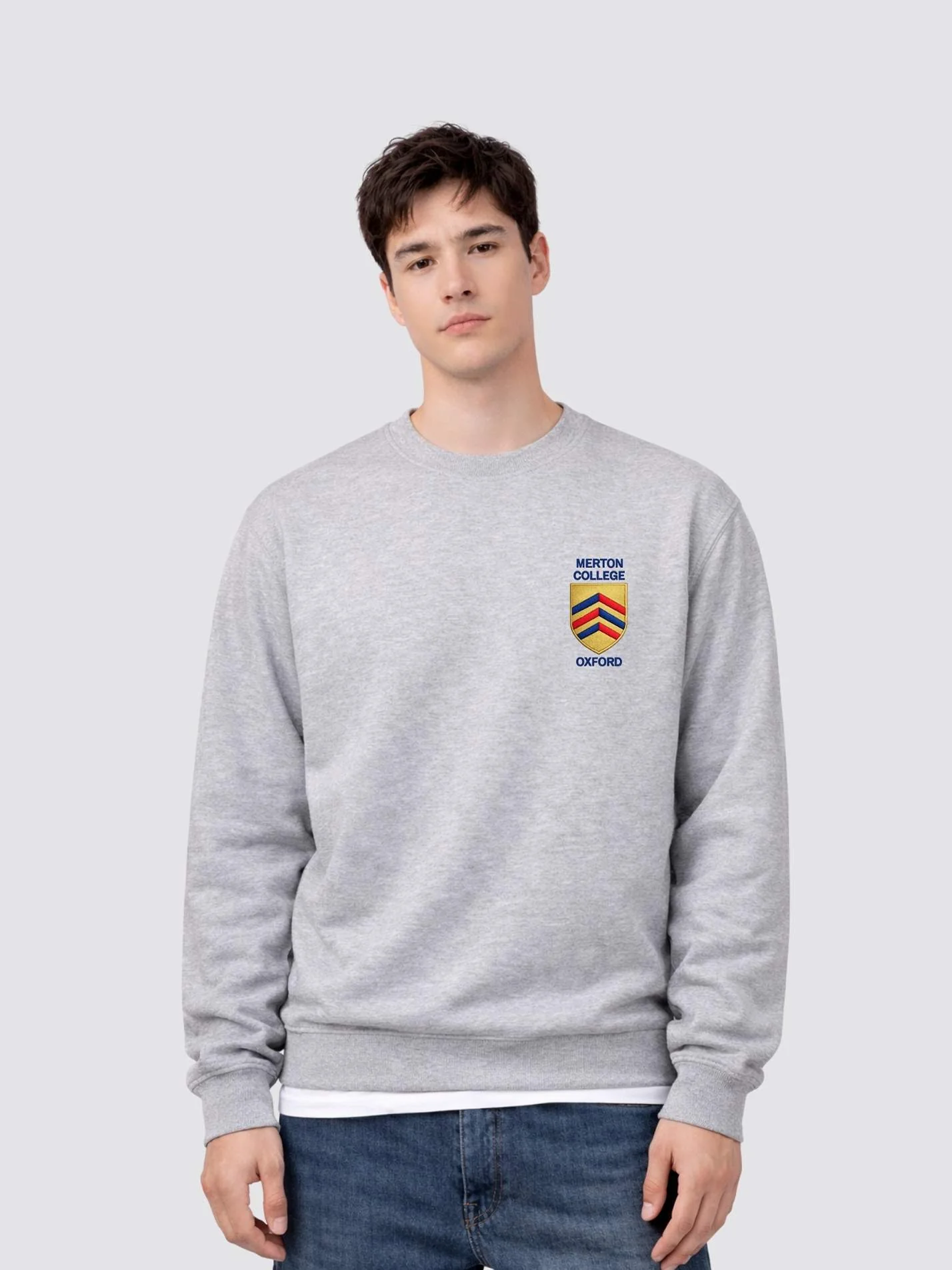 Merton College Oxford MCR Unisex Heavyweight Sweatshirt - Image 9