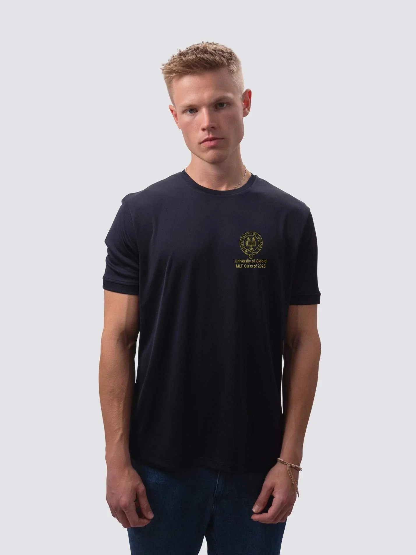 MLF Class of 2026 - University of Oxford Sustainable Men's Performance T-Shirt - Image 4