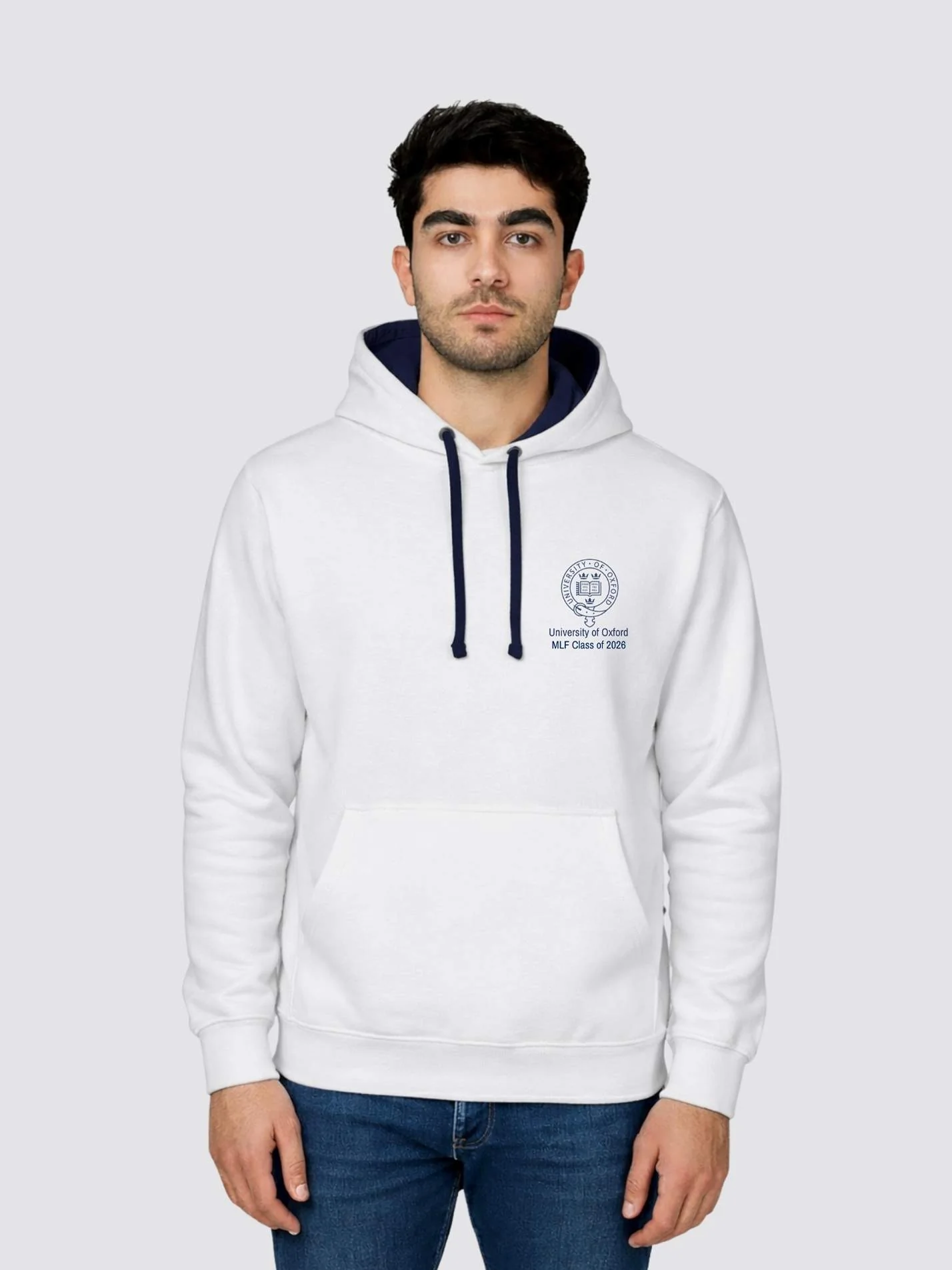 MLF Class of 2026 - University of Oxford Contrast Hoodie - Image 5