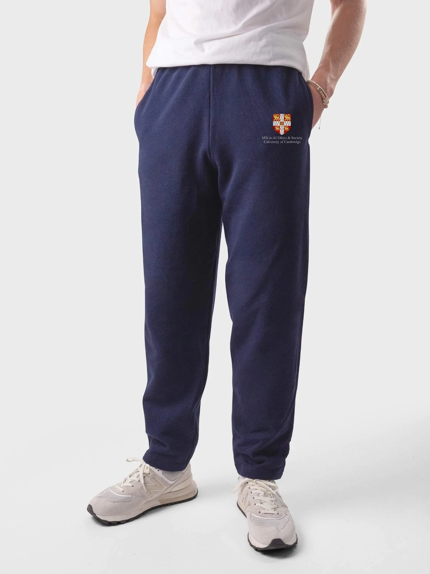 MSt in AI Ethics & Society, Cambridge University Unisex Open Hem Joggers - Image 4