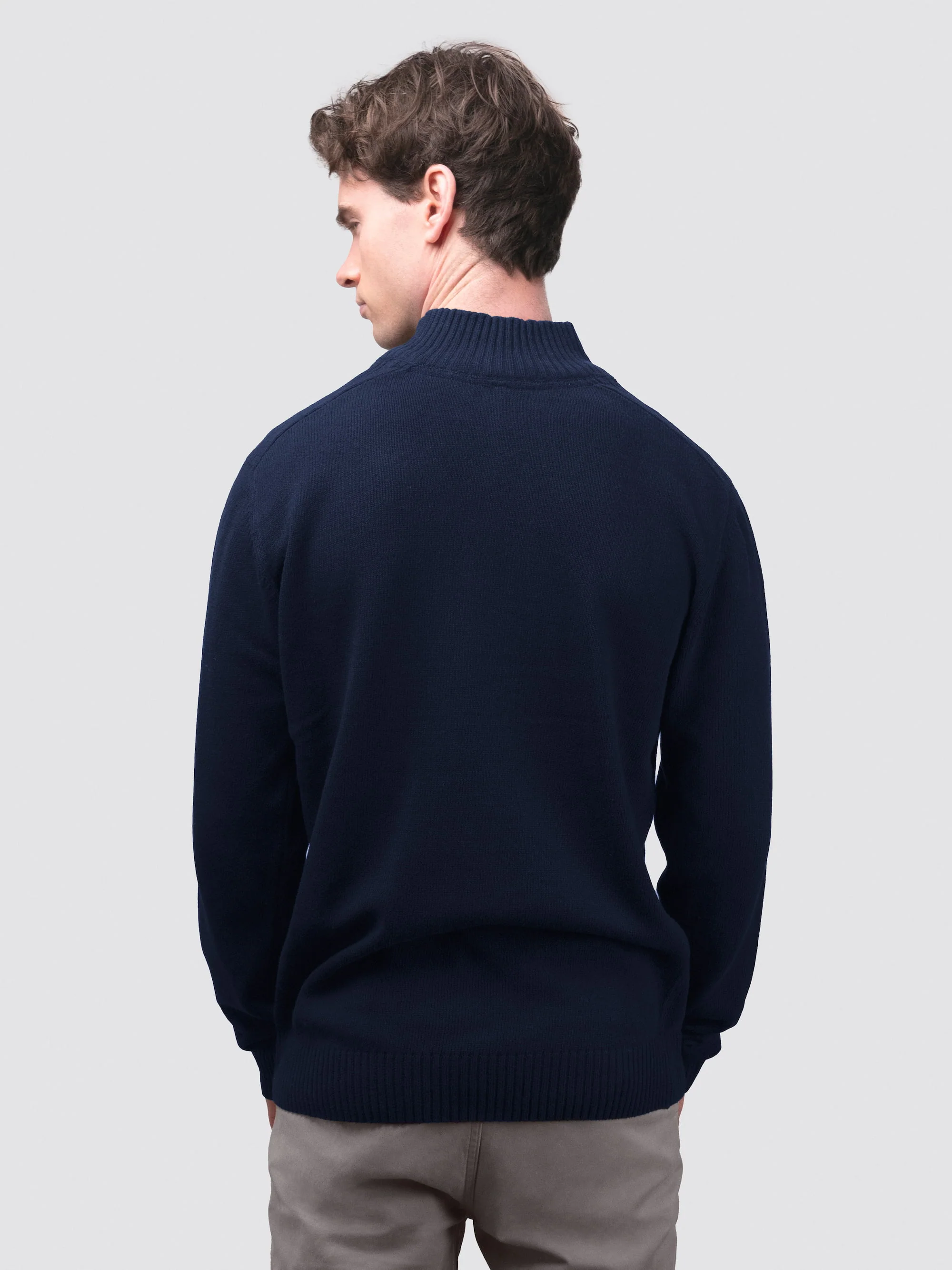 Murray Edwards College Cambridge MCR Sustainable Unisex Zip-Neck Jumper - Image 3