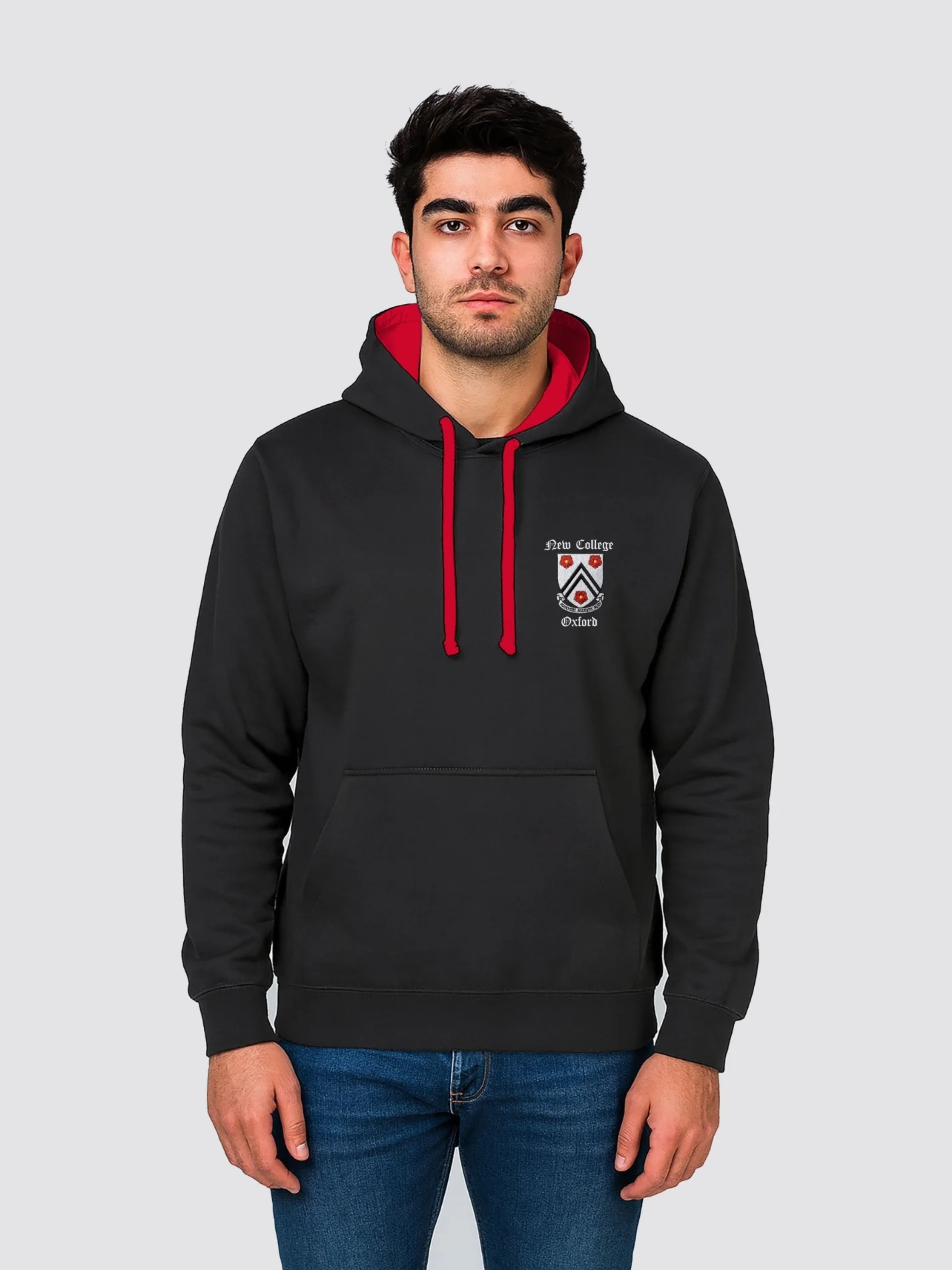 New College Oxford MCR Contrast Hoodie - Image 4