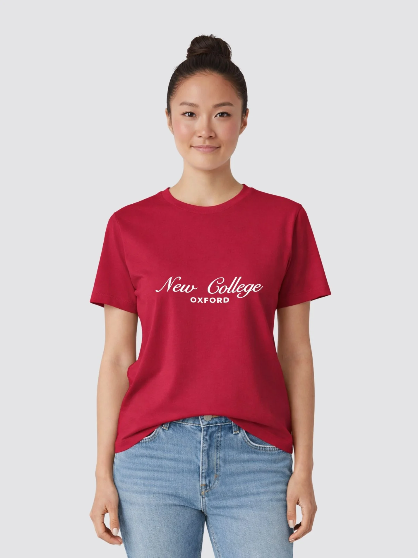 New College Oxford MCR Heritage Unisex Heavyweight T-Shirt - Image 2