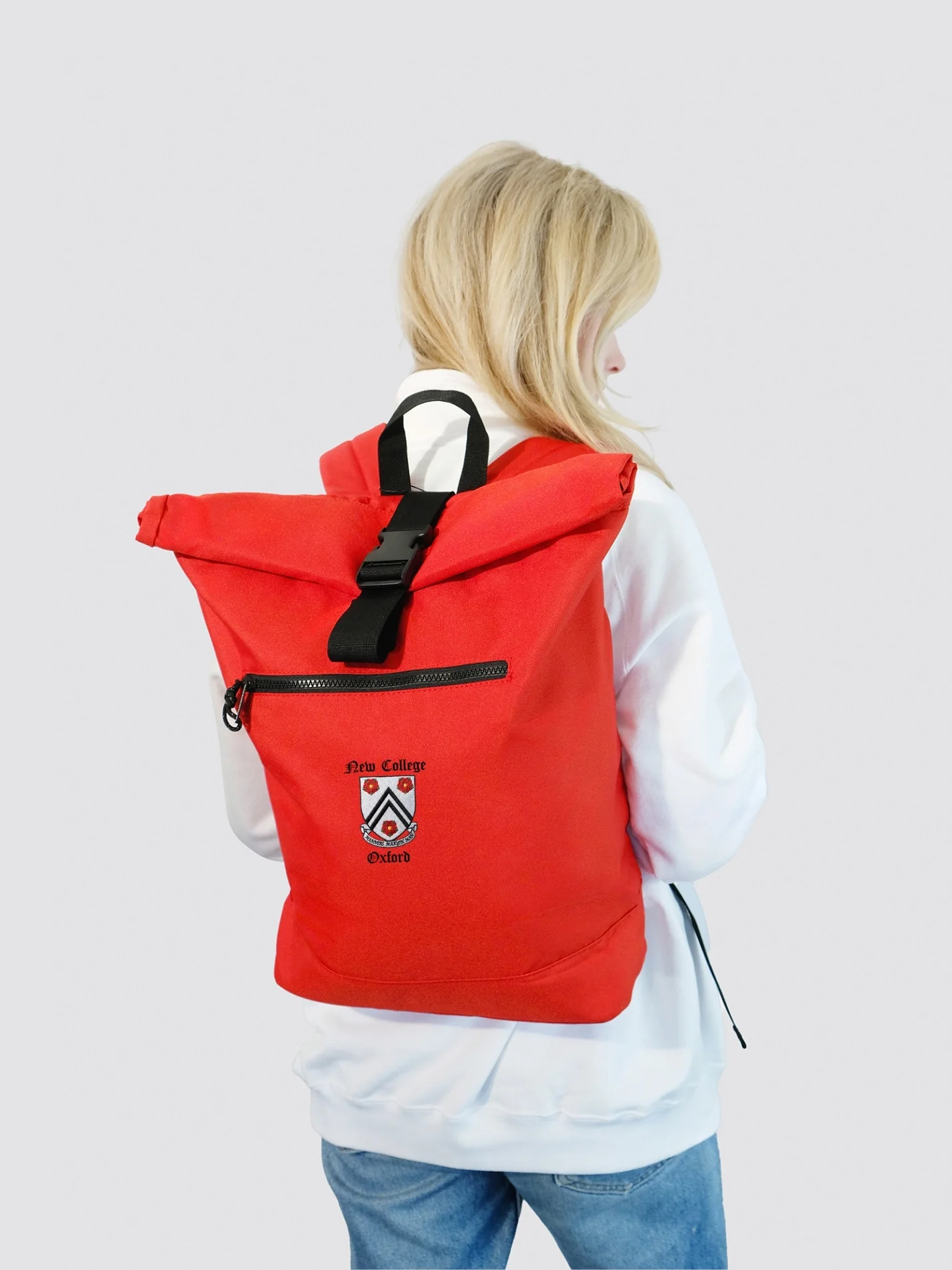 New College Oxford MCR Roll Top Backpack - Image 10