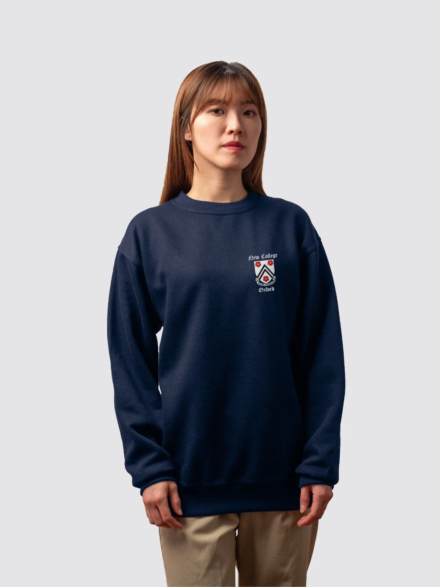 New College Oxford MCR Unisex Heavyweight Sweatshirt - Image 5