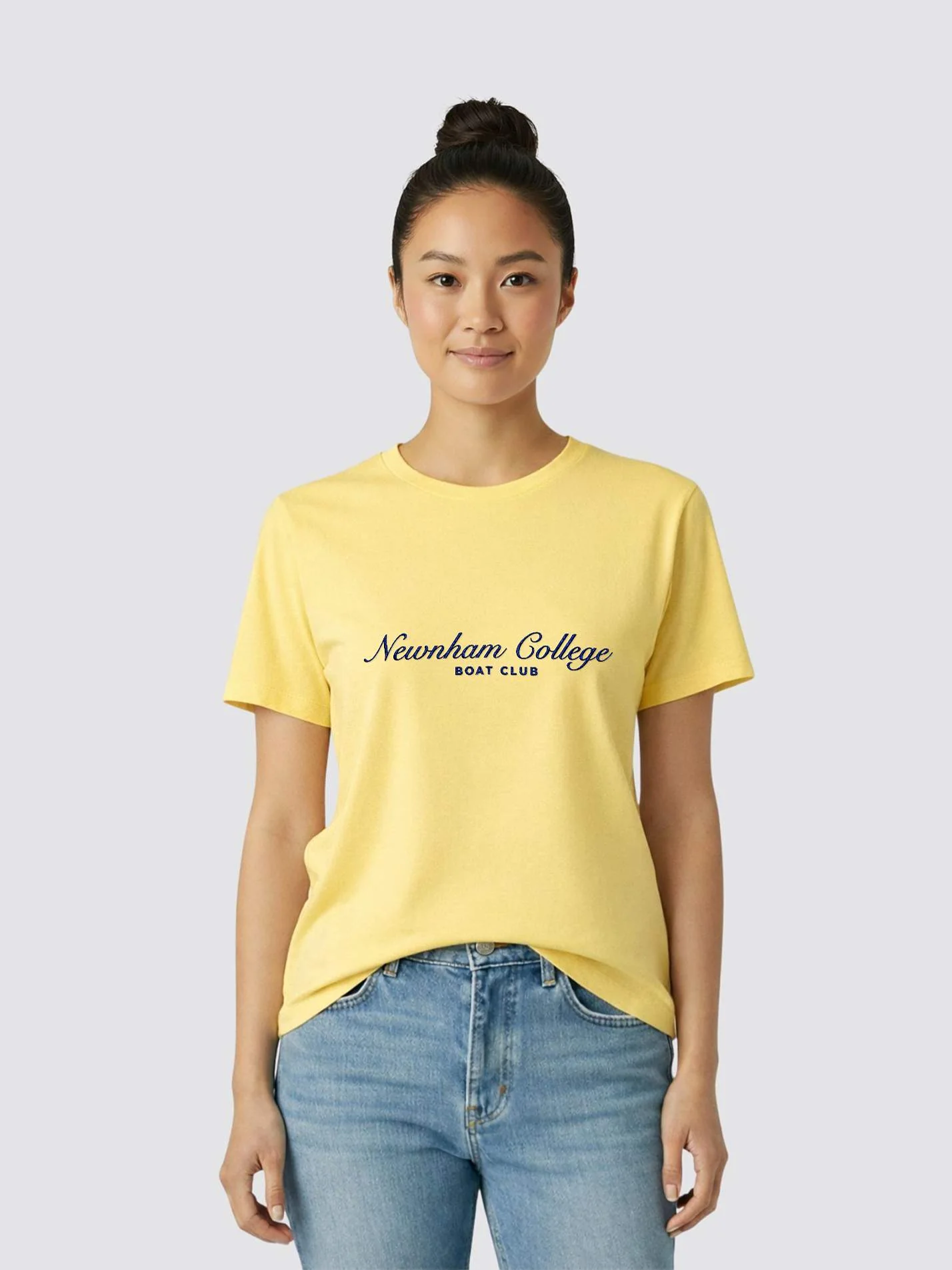 Newnham College Boat Club Heritage Unisex Heavyweight T-Shirt - Image 2