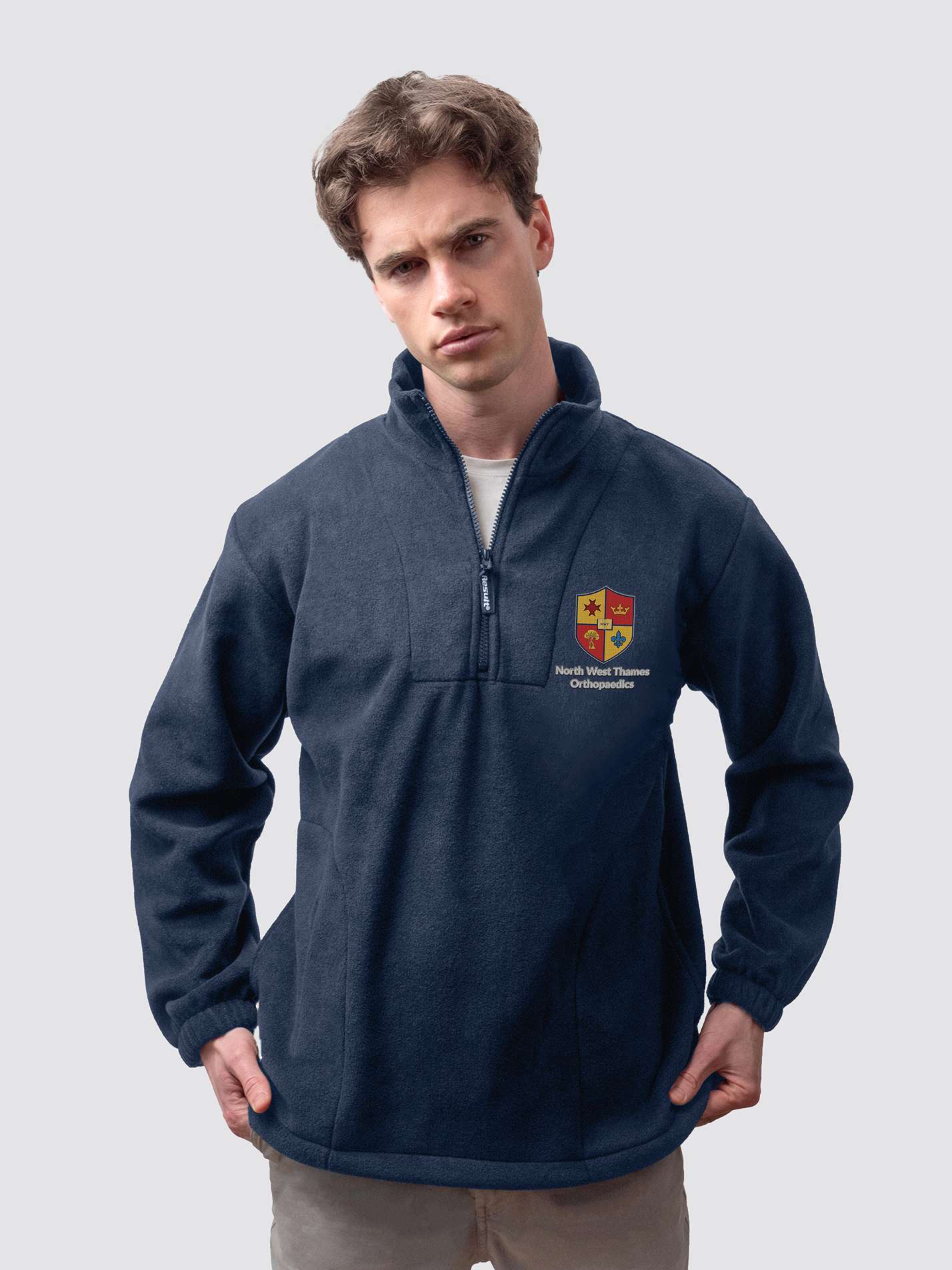 North West Thames Orthopaedics Unisex 1/4 Zip Fleece