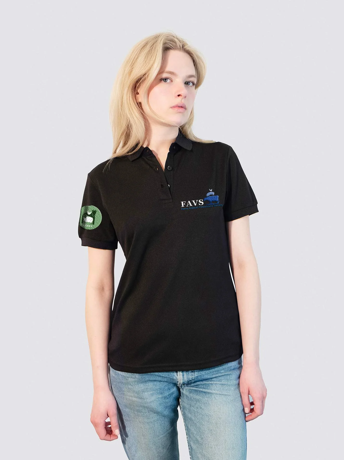 Nottingham Sept FAVS Sustainable Ladies Polo Shirt