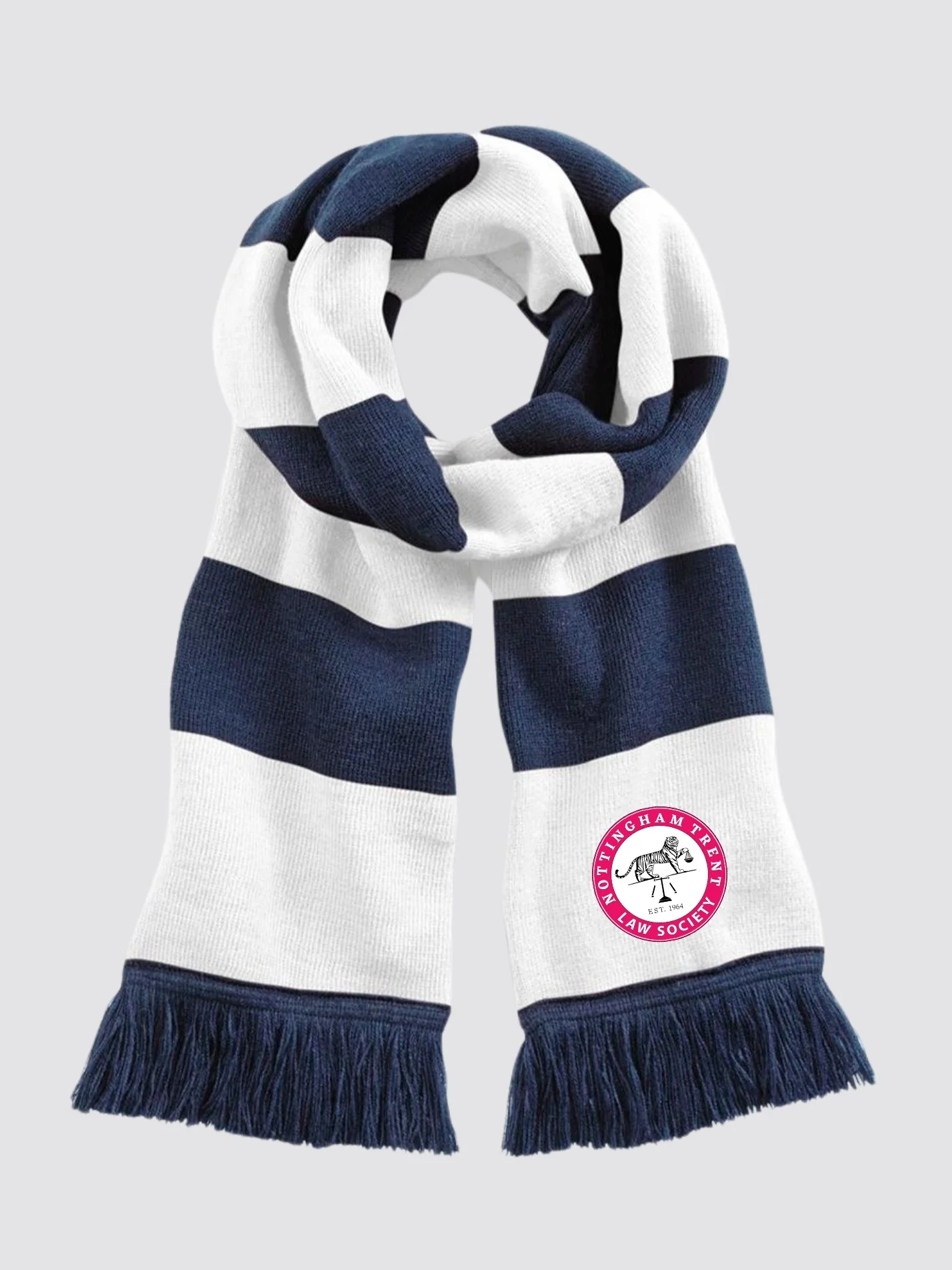 Nottingham Trent Law Society Striped Scarf
