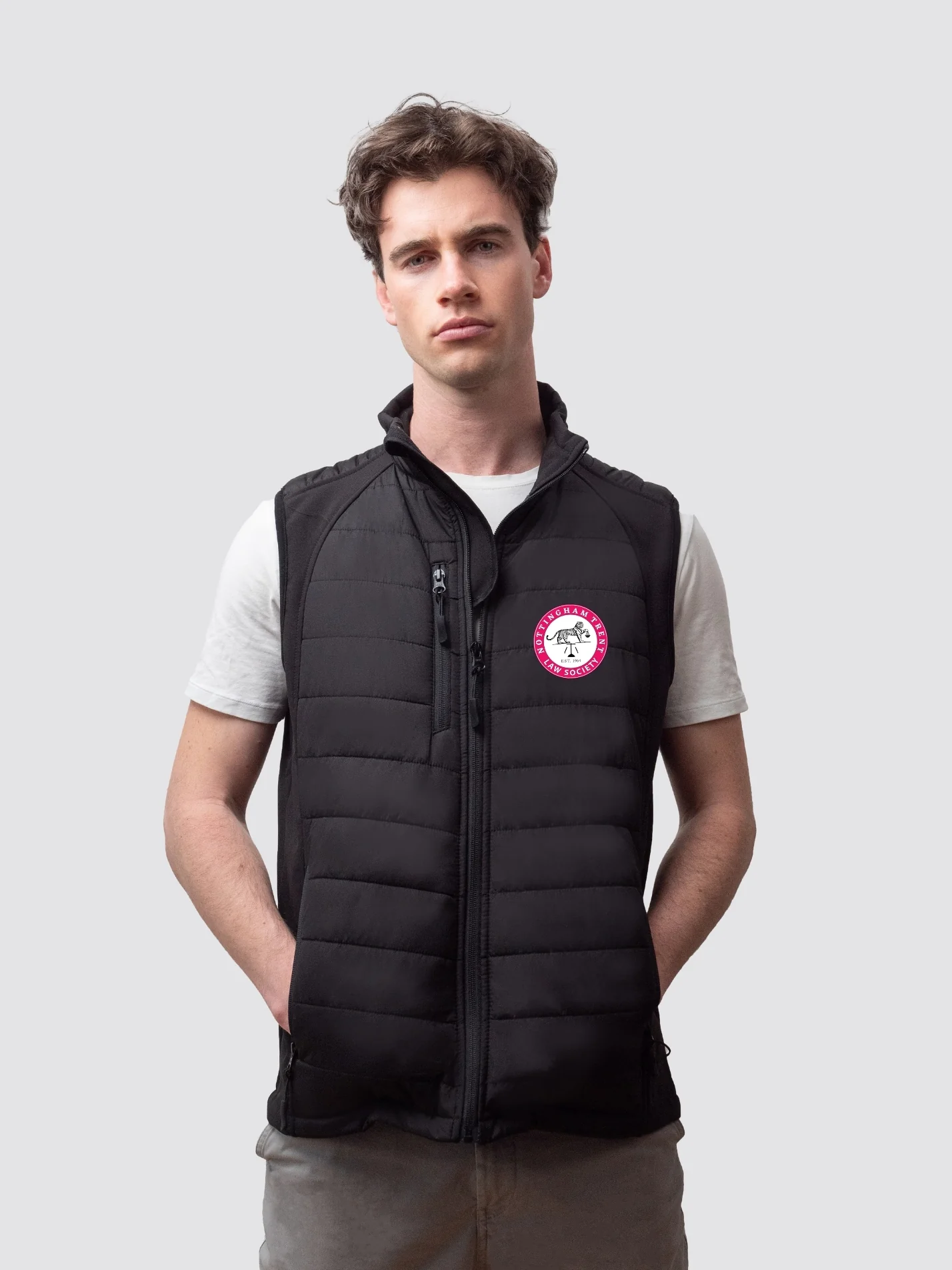 Nottingham Trent Law Society Sustainable Unisex Gilet Puffer