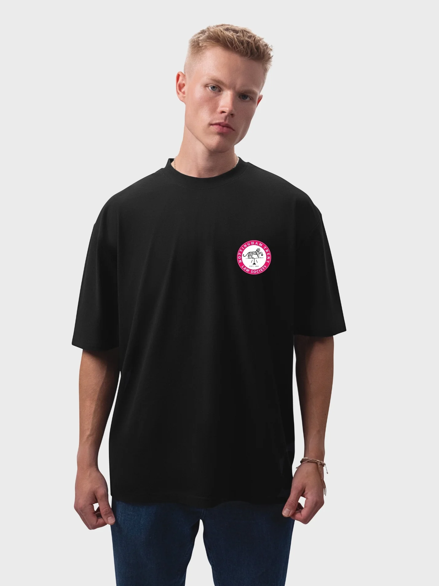 Nottingham Trent Law Society Unisex Heavy Oversized T-Shirt
