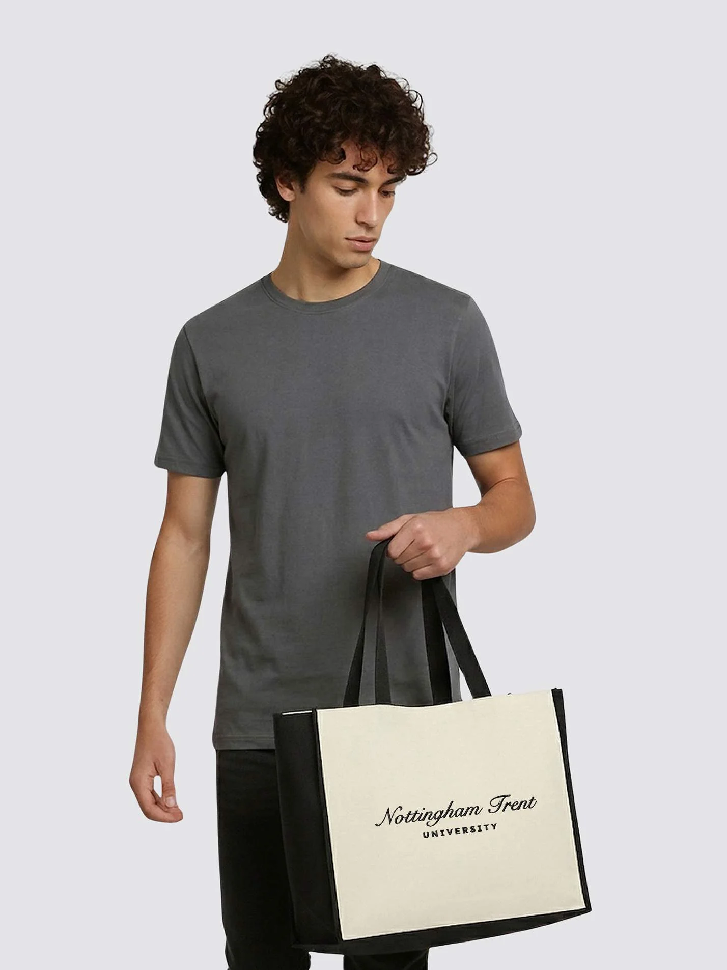 Nottingham Trent University Heritage Jute Canvas Shopper - Image 2