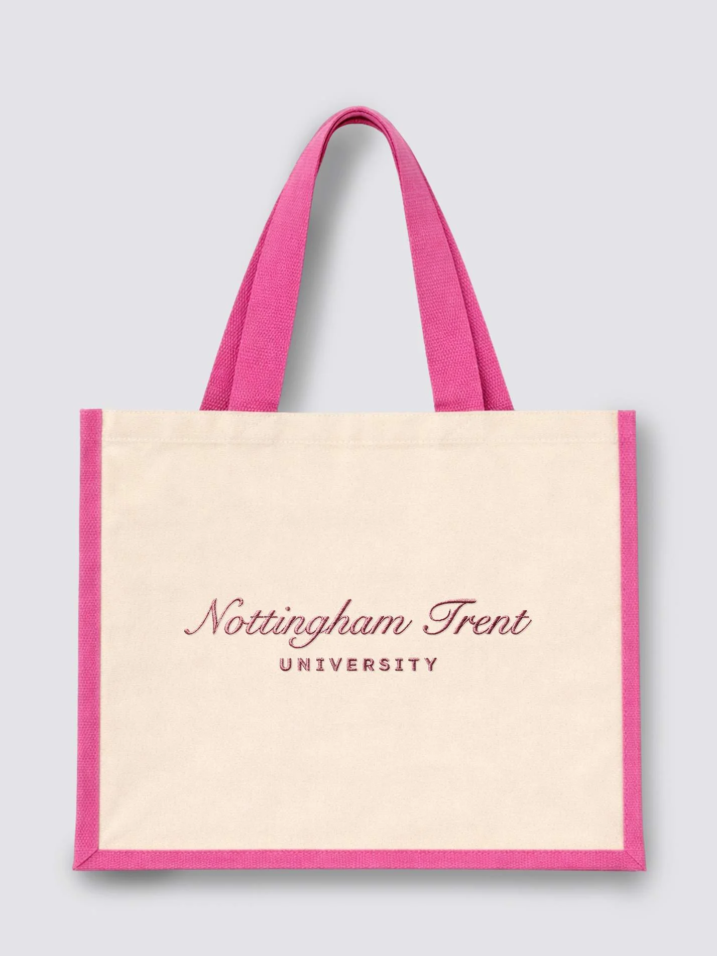 Nottingham Trent University Heritage Jute Canvas Shopper - Image 3