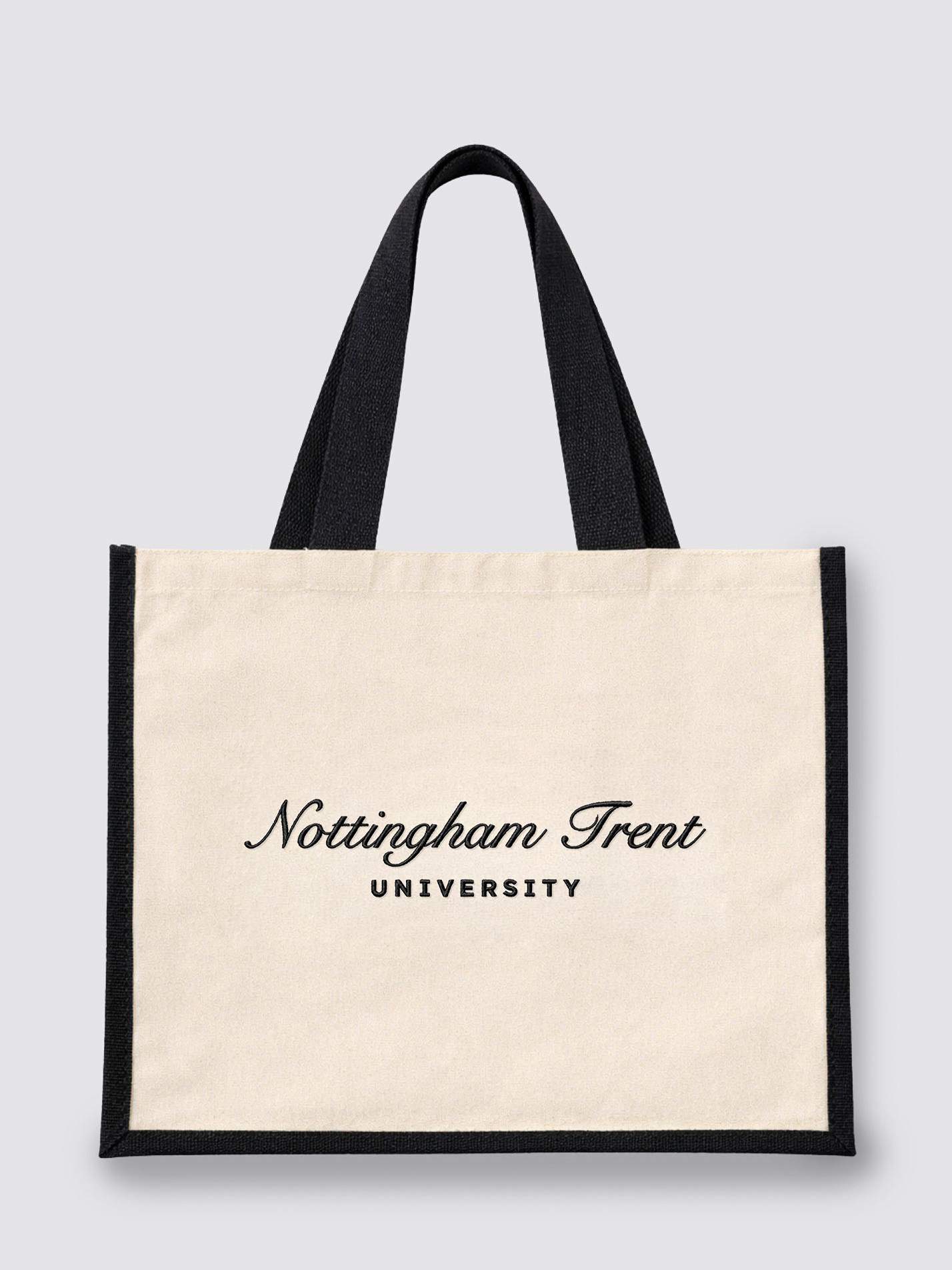 Nottingham Trent University Heritage Jute Canvas Shopper - Image 4