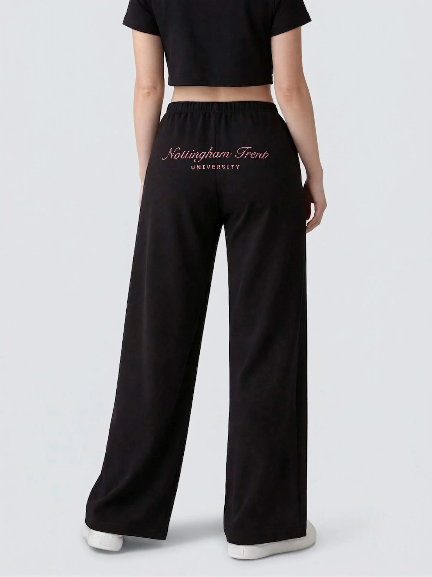Nottingham Trent University Heritage Ladies Wide Leg Jogger - Image 2
