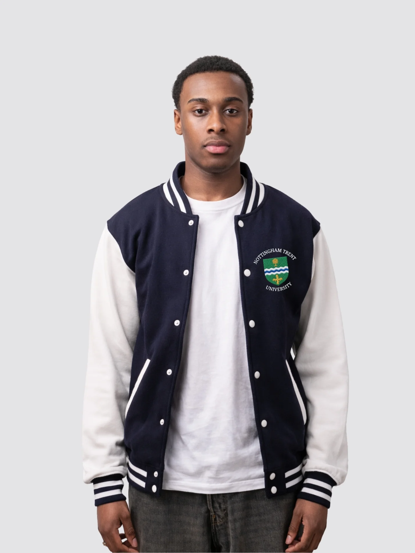 Nottingham Trent University Varsity Jacket - Image 4