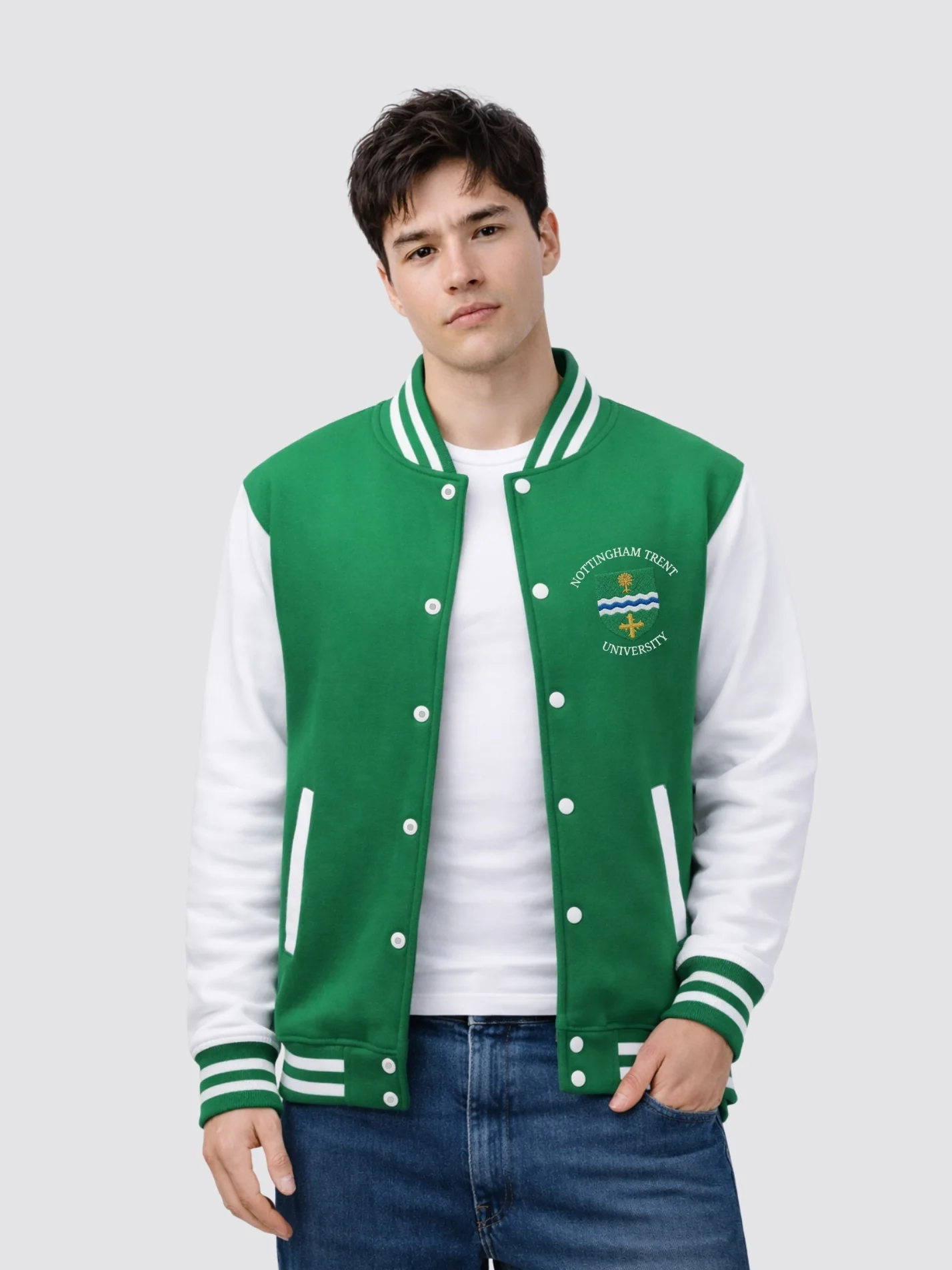 Nottingham Trent University Varsity Jacket - Image 8