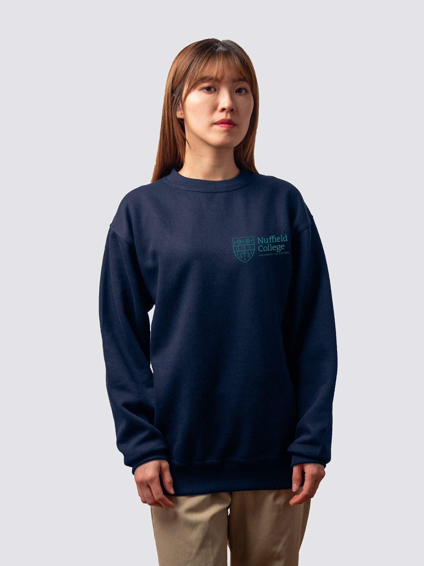 Nuffield College Oxford Unisex Heavyweight Sweatshirt - Image 4