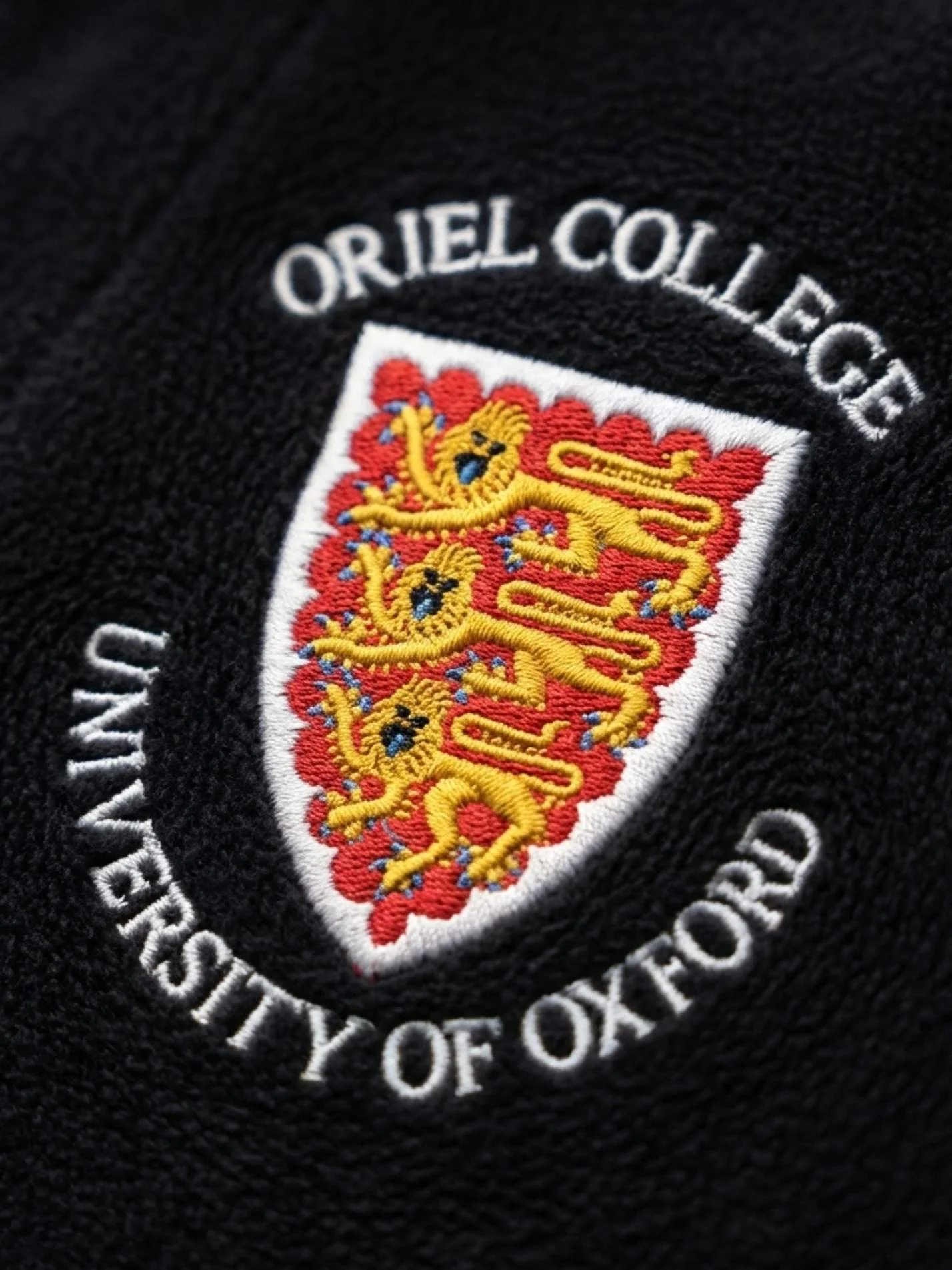 Oriel College Oxford JCR Unisex Polar Full Zip Fleece - Image 3