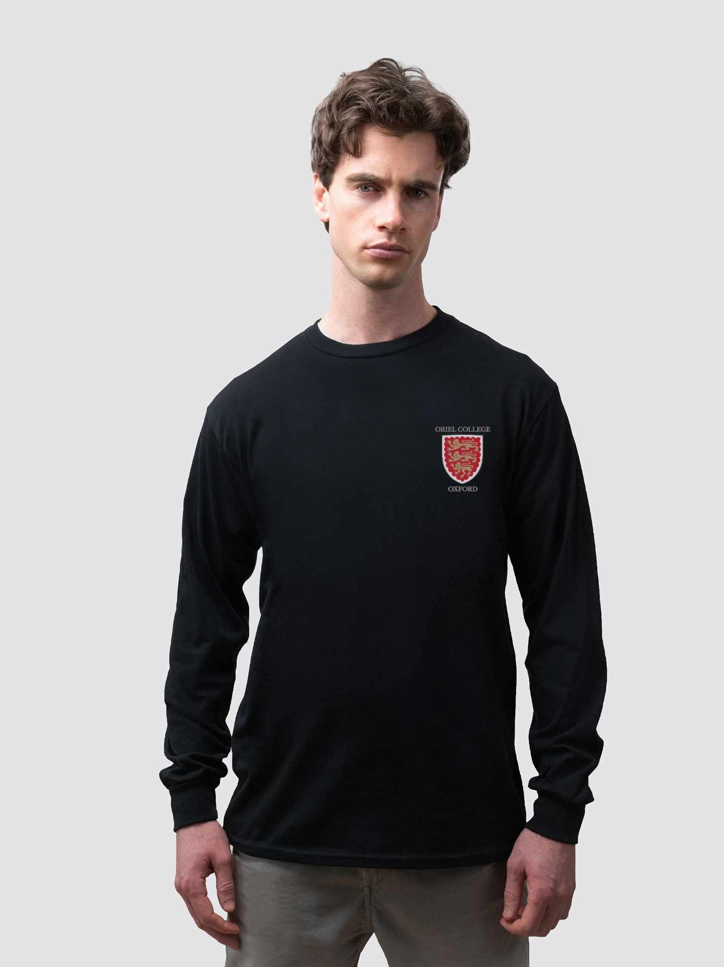 Oriel College Oxford MCR Unisex Cotton Long Sleeve T-Shirt