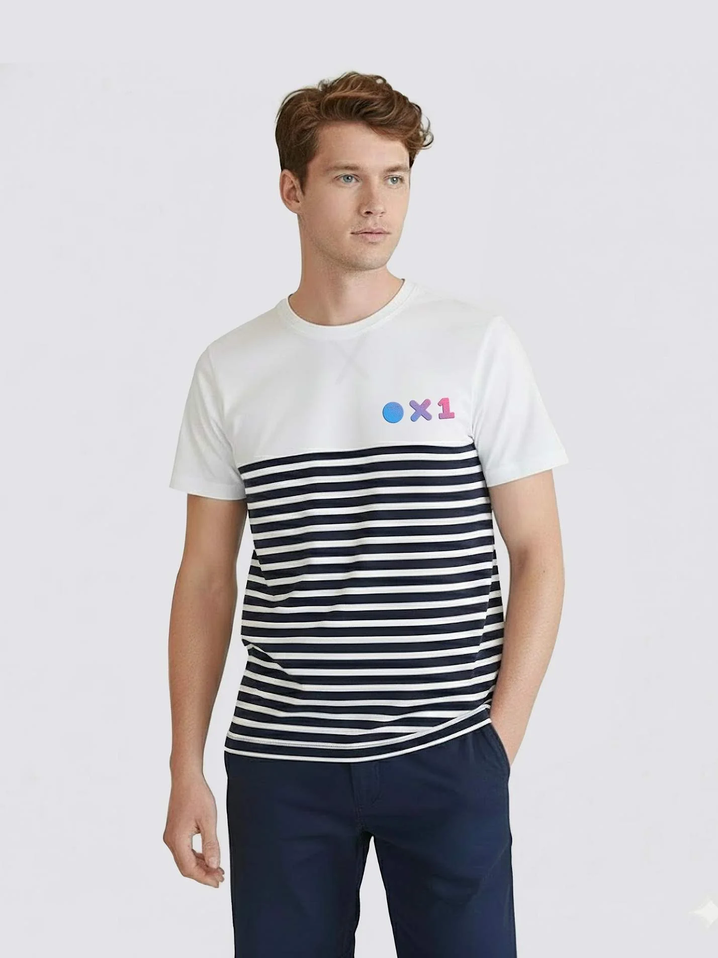 OX1 Incubator Striped T-Shirt