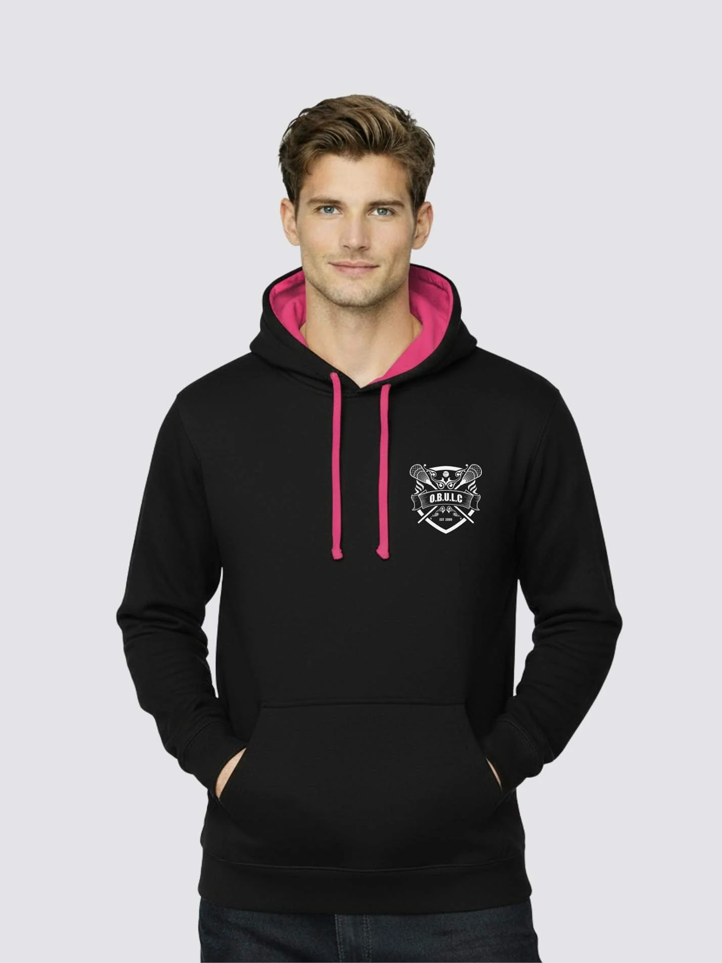 Oxford Brookes University Lacrosse Contrast Hoodie
