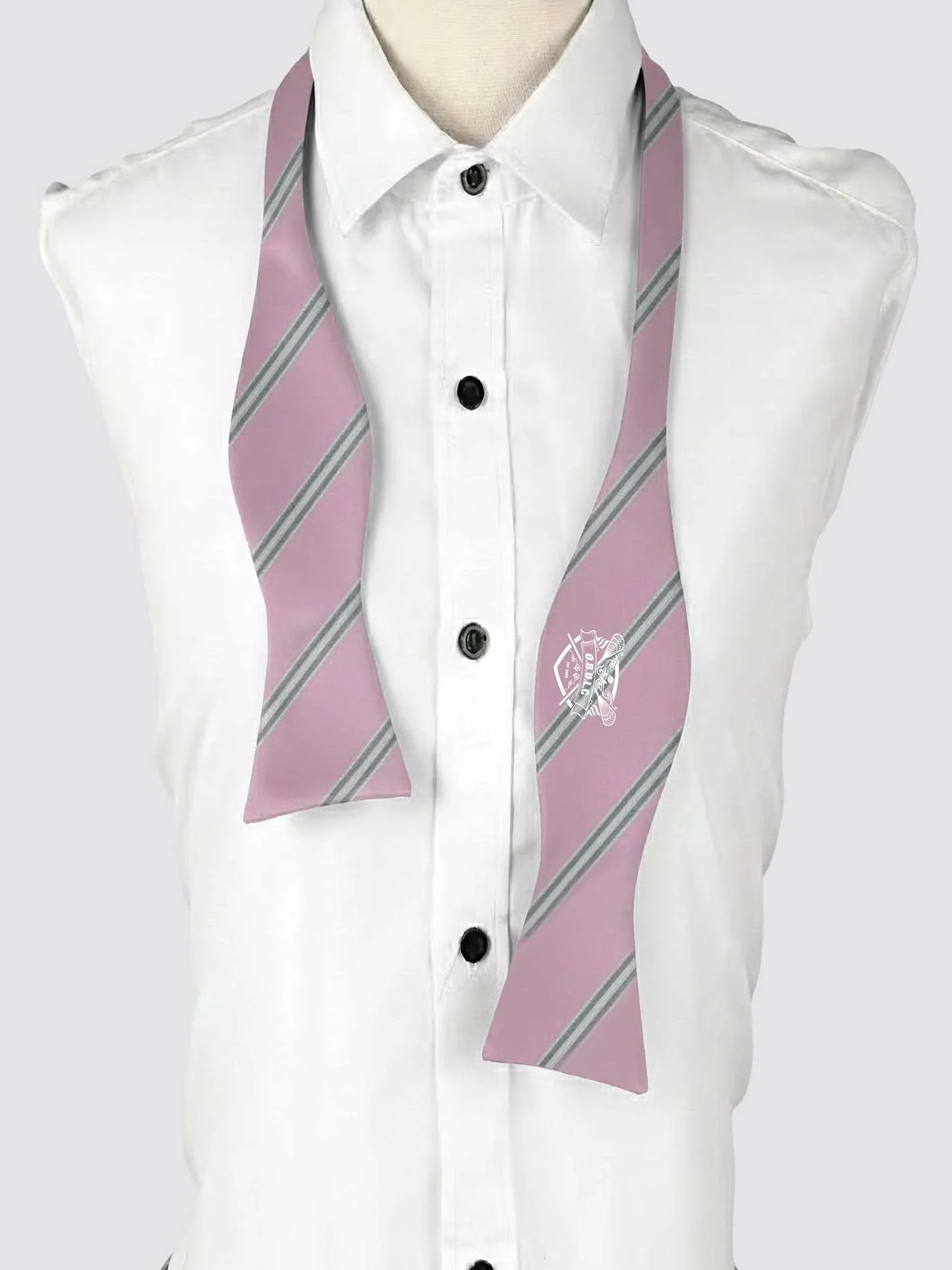 Oxford Brookes University Lacrosse CUSTOM Self-Tie bowtie